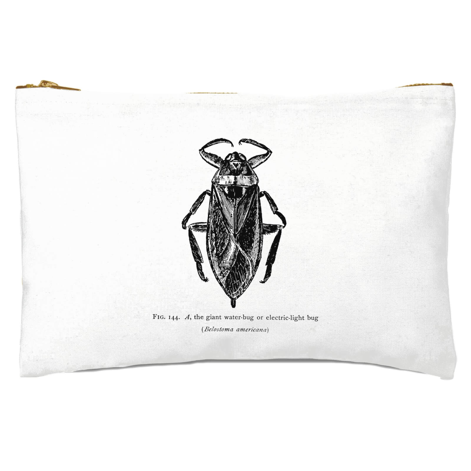 Water Bug Fig. Zipped Pouch