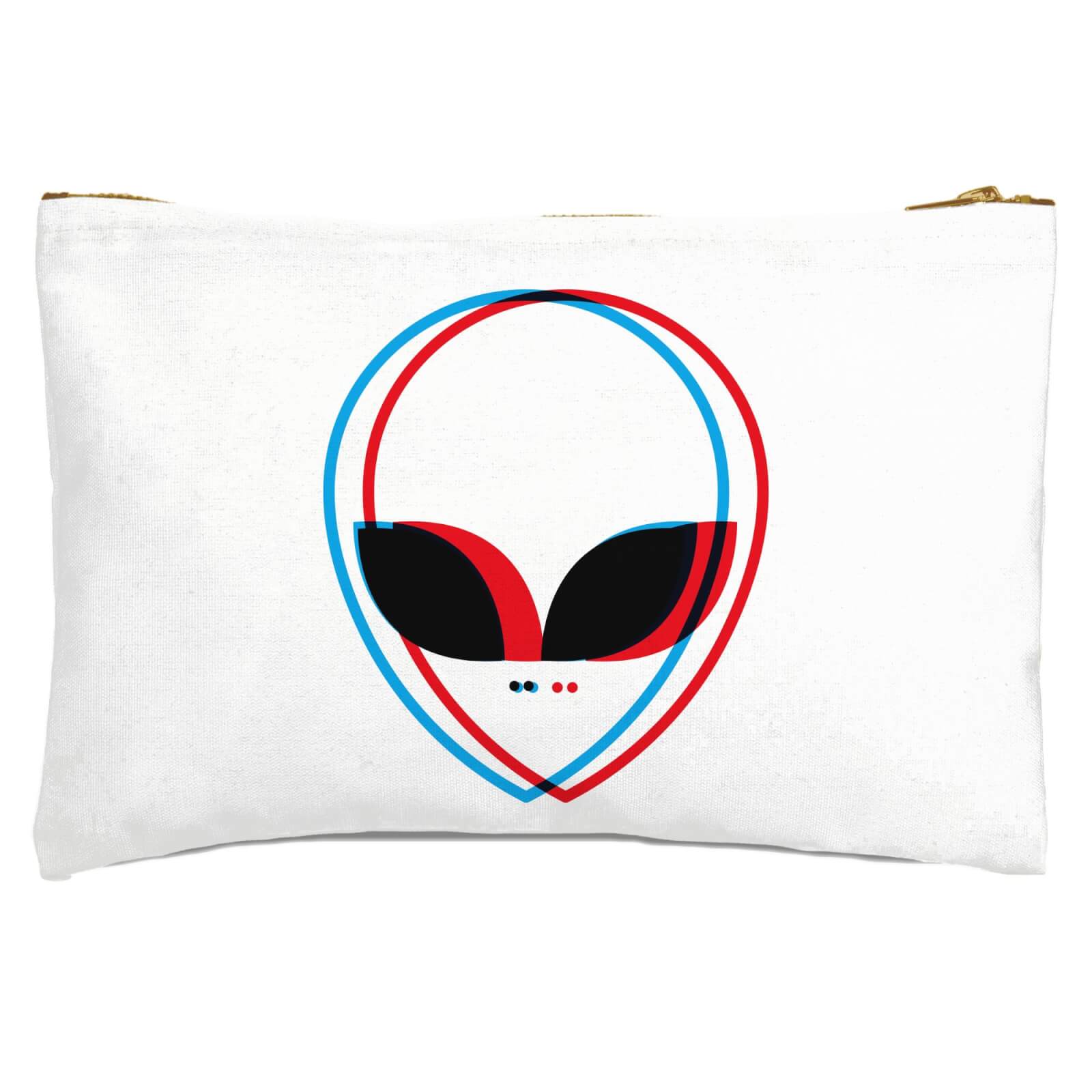 Trippy Alien Zipped Pouch
