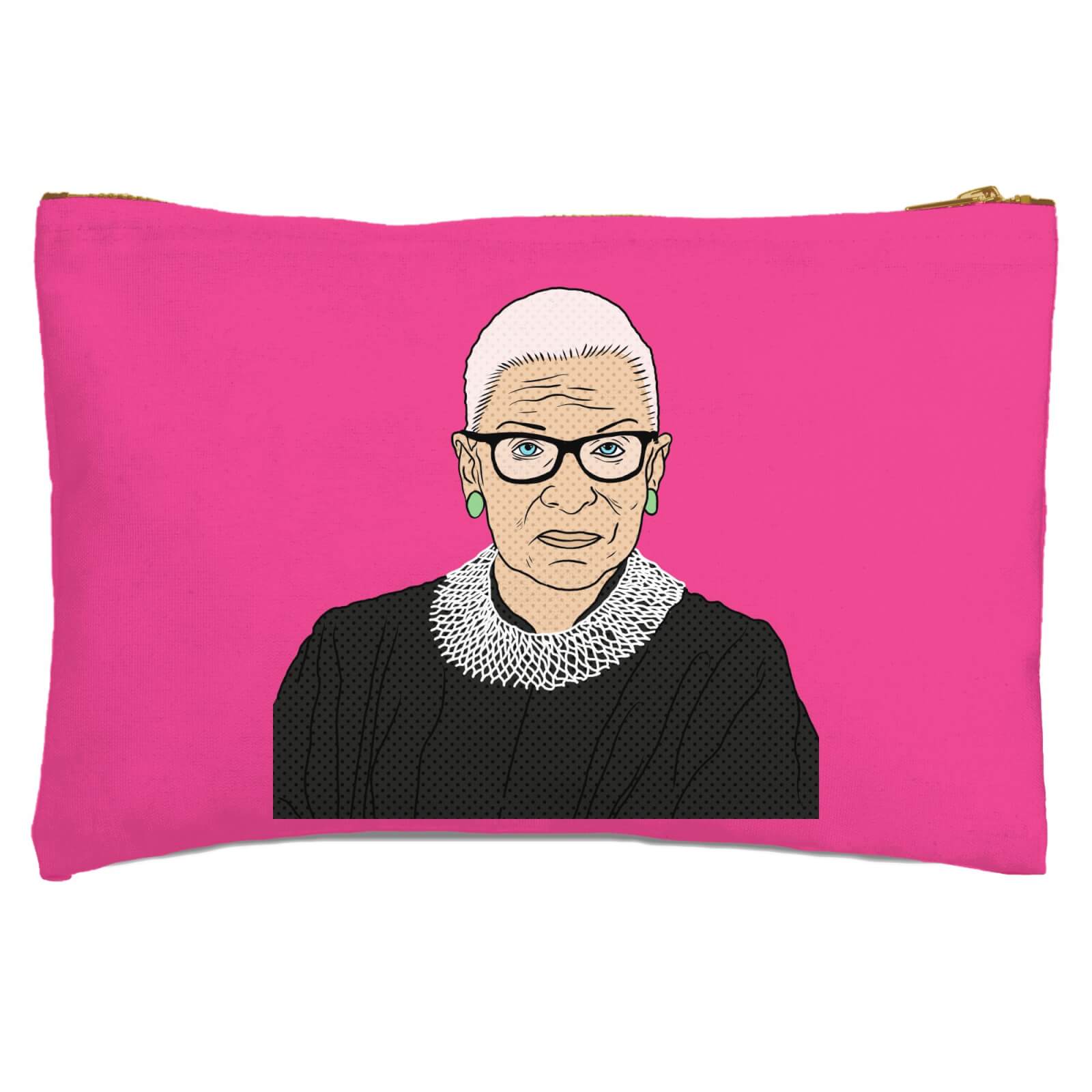 Pop Art Ginsburg Zipped Pouch
