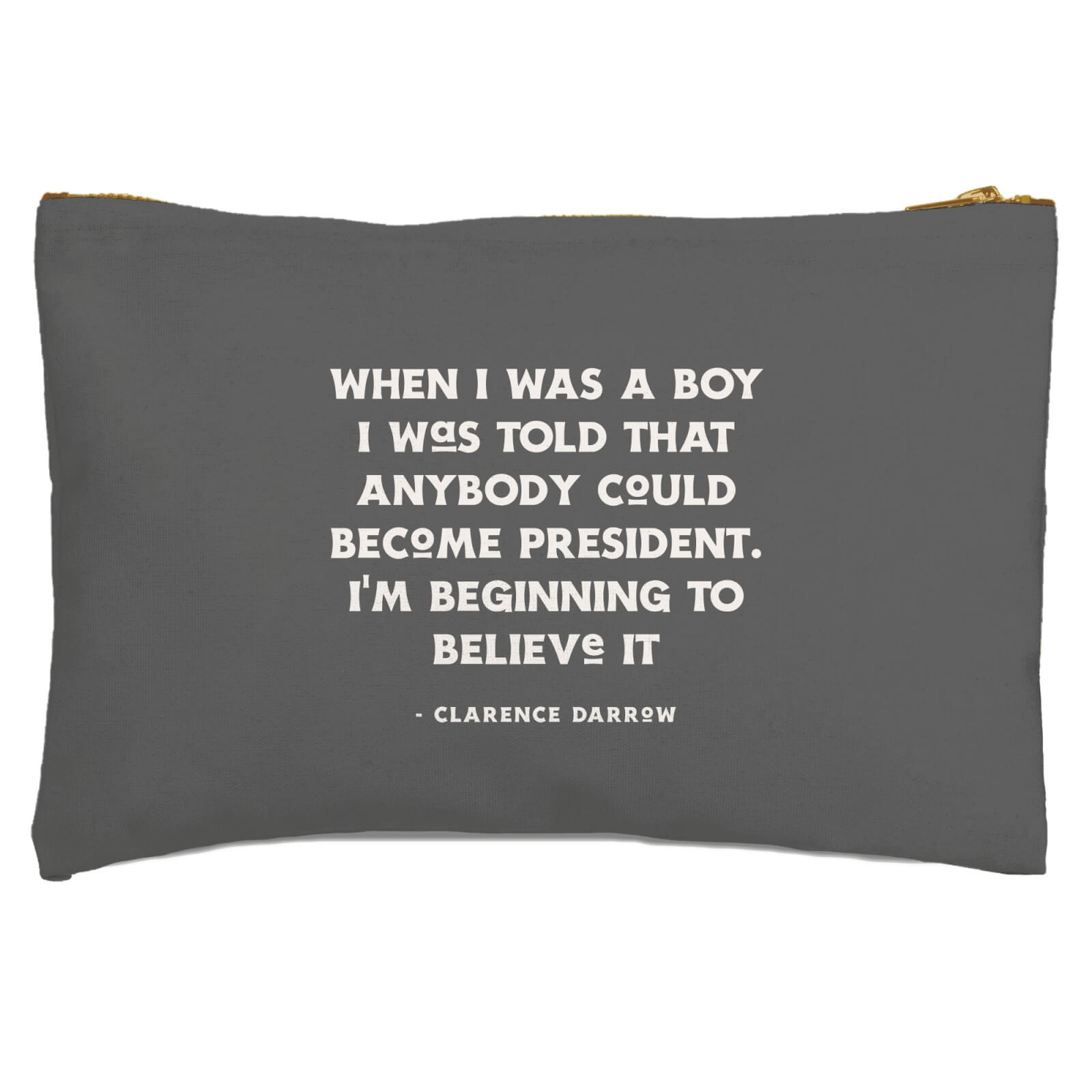 When I Was A Boy Zipped Pouch