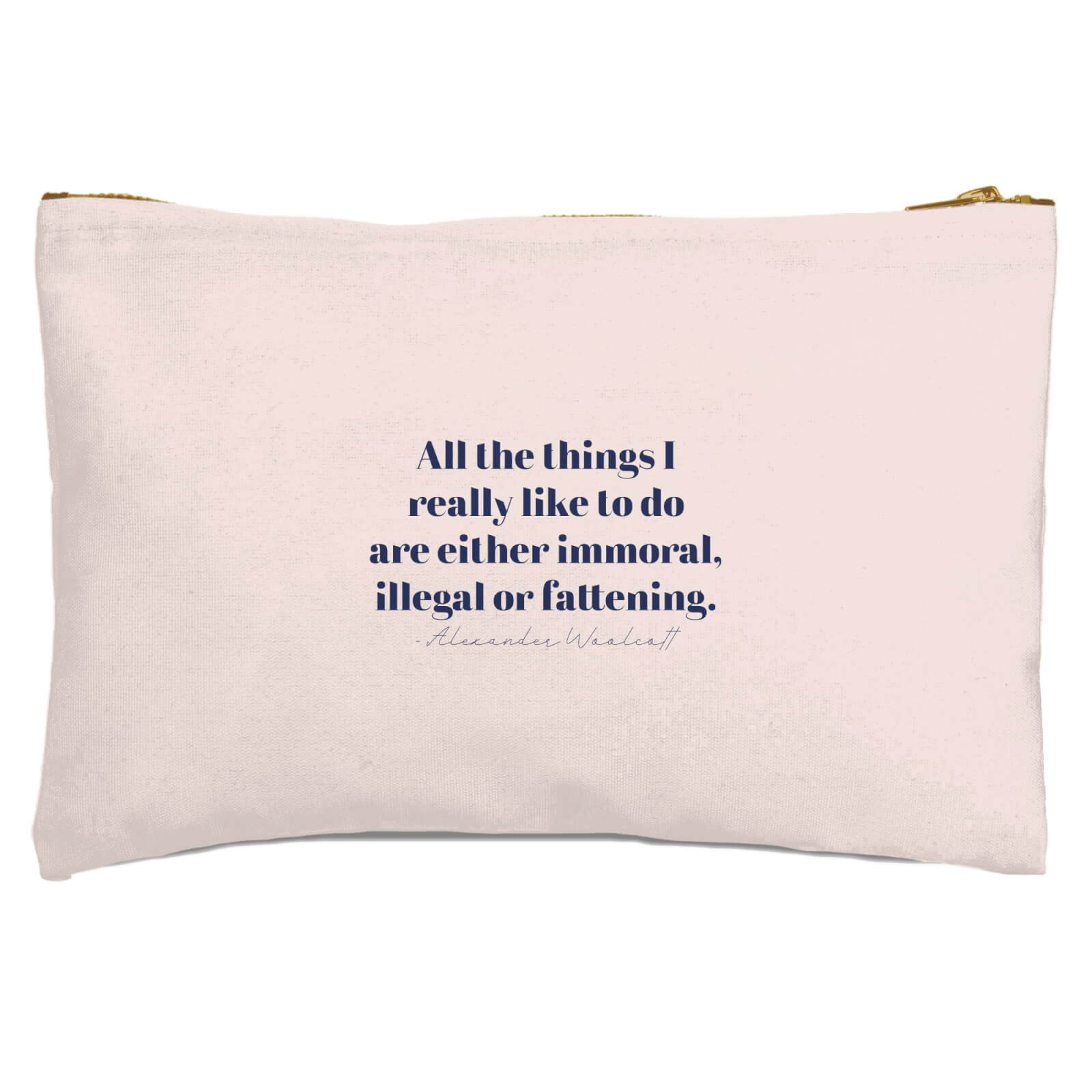 All The Things I Really Like To Do Zipped Pouch