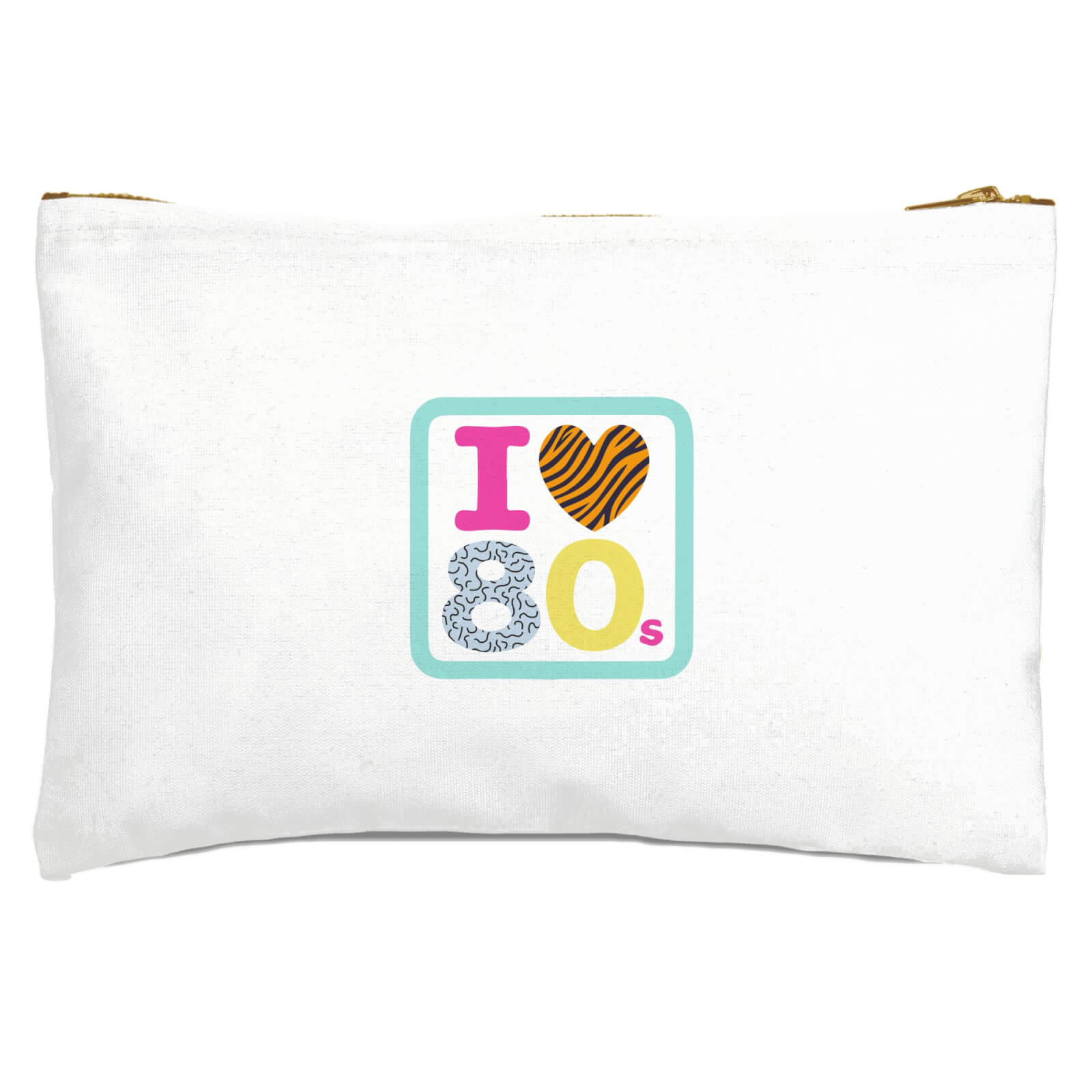 I Heart The 80s Zipped Pouch