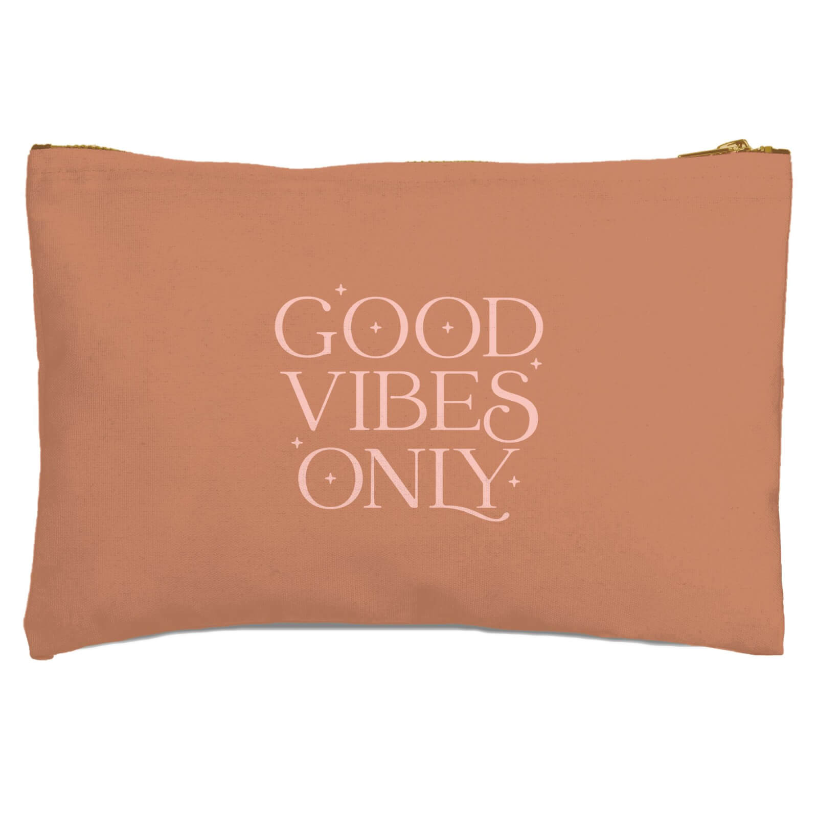 Good Vibes Only Zipped Pouch