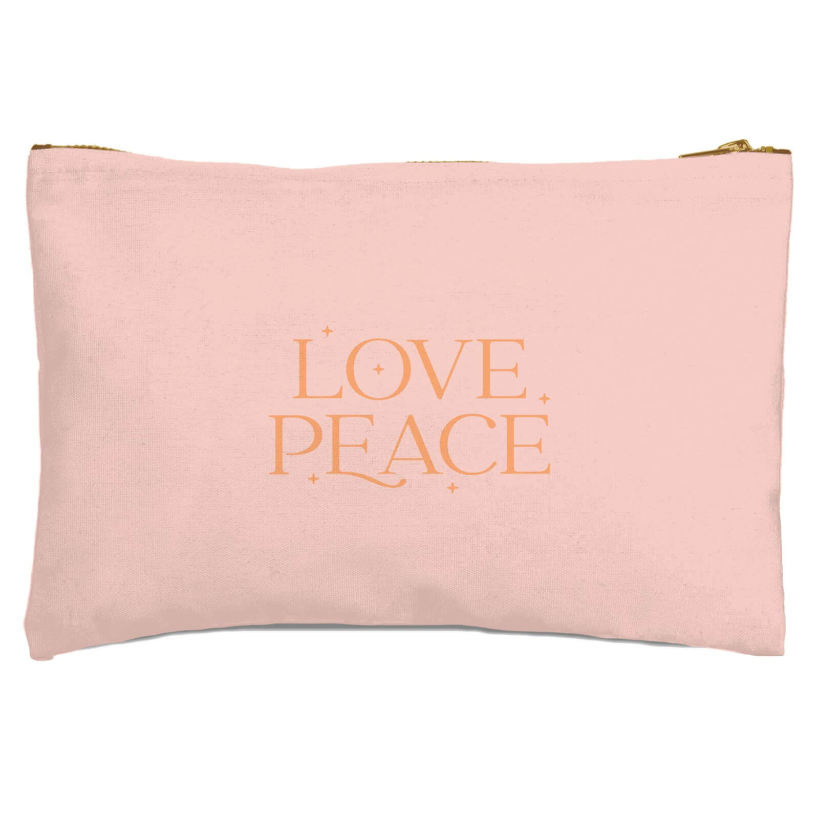 Love Peace Zipped Pouch