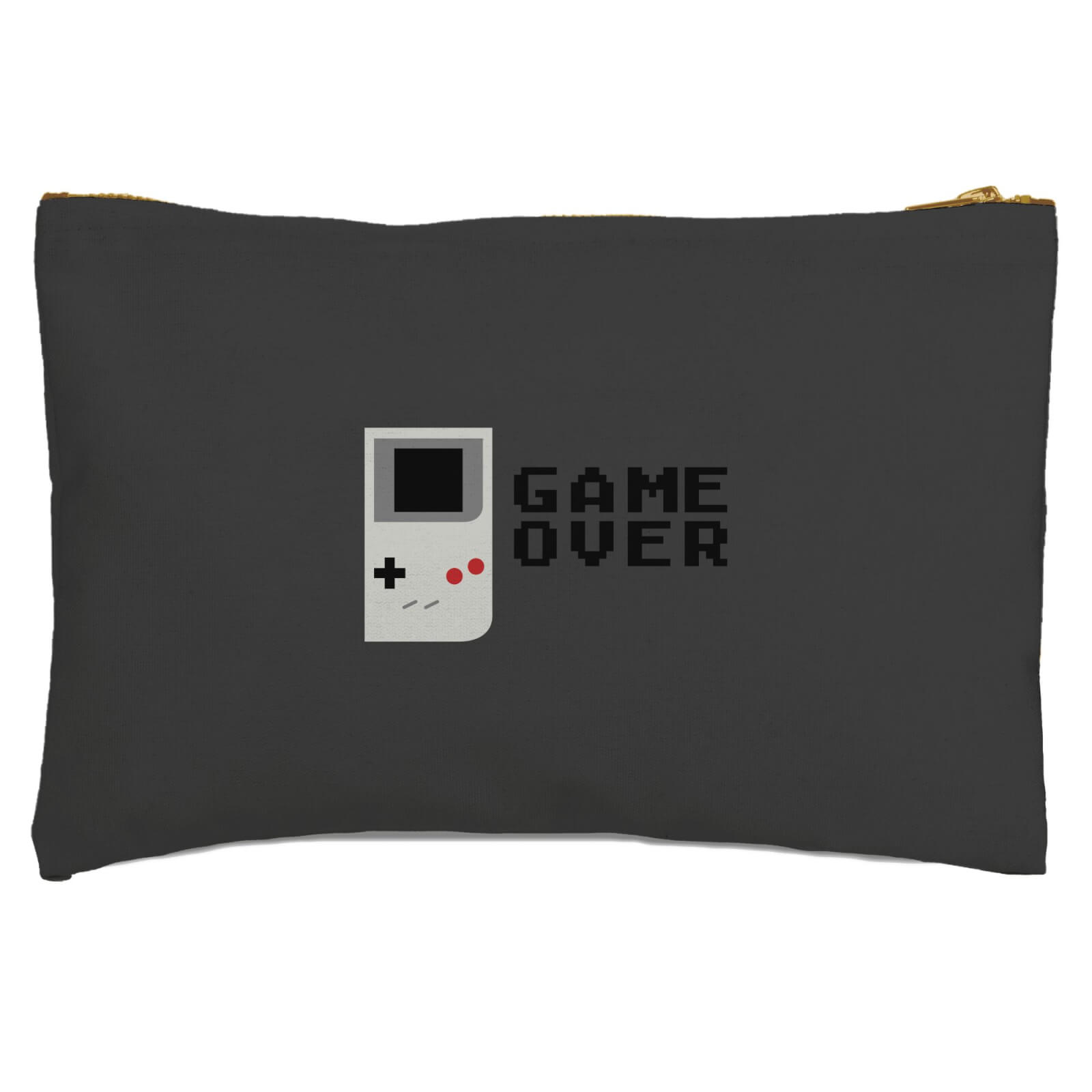 'Game Over' Graphic Zipped Pouch