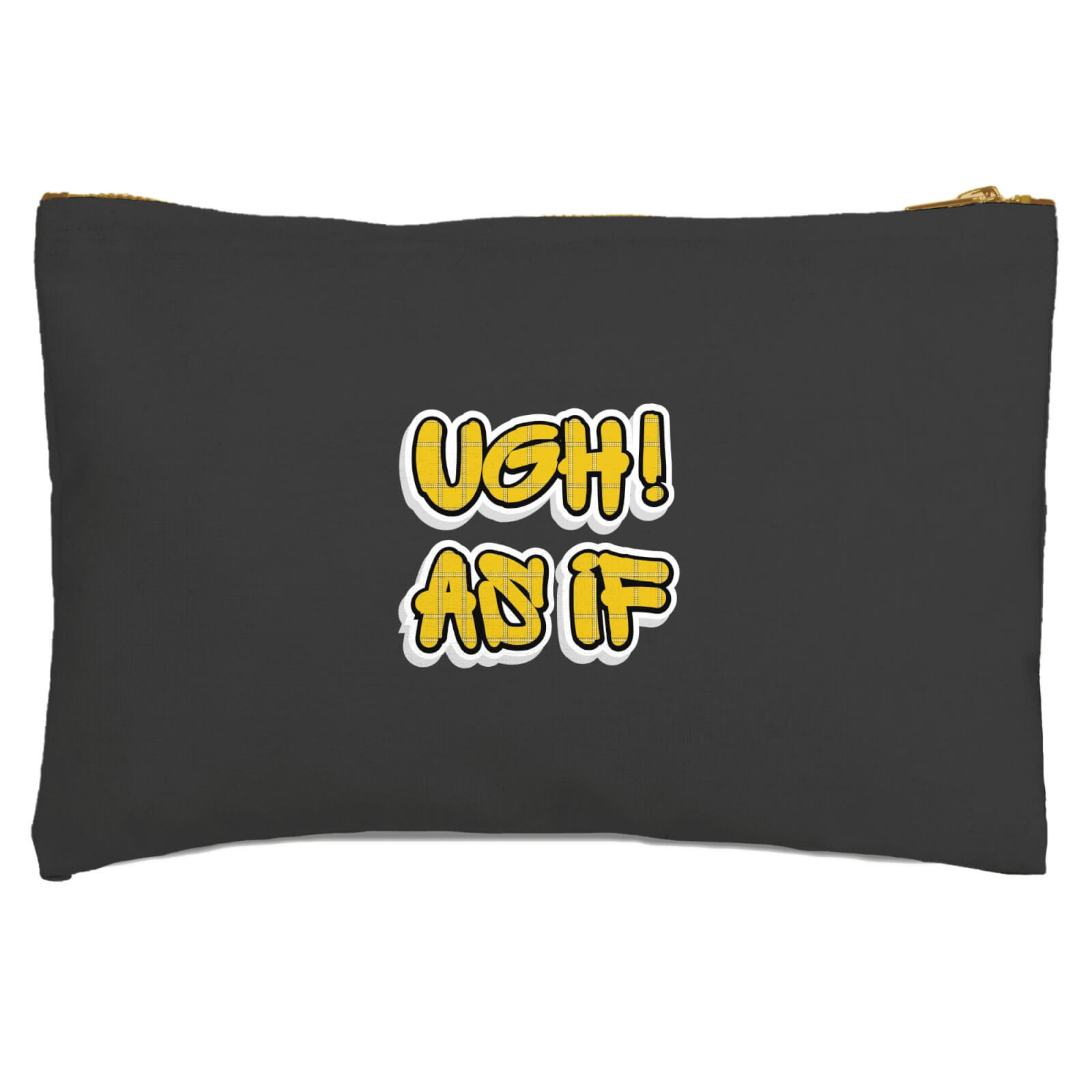 Ugh! As If Graphic Zipped Pouch