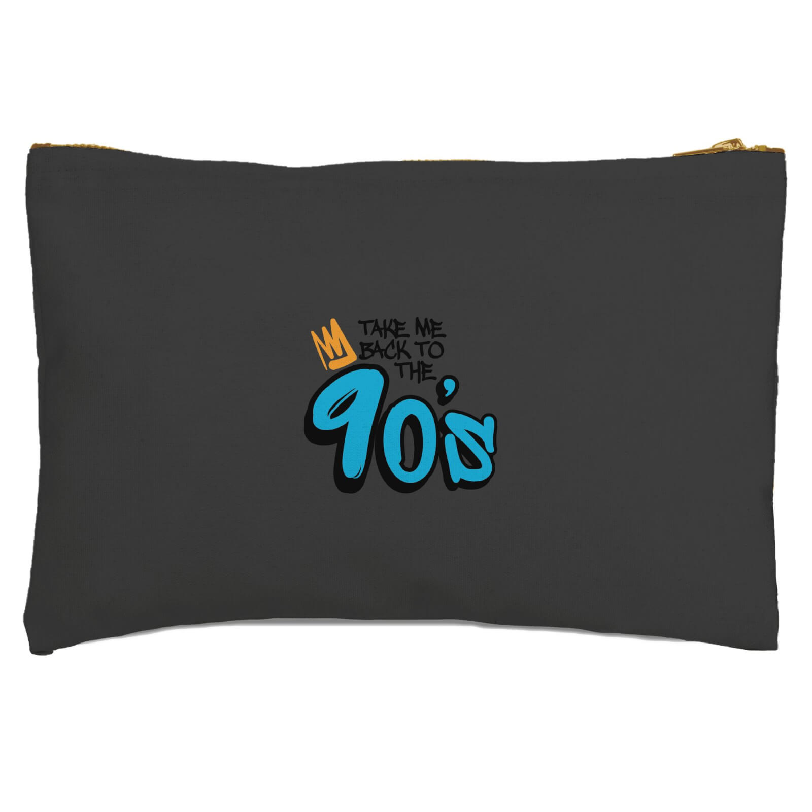 Take Me Back To The 90s Graphic Zipped Pouch