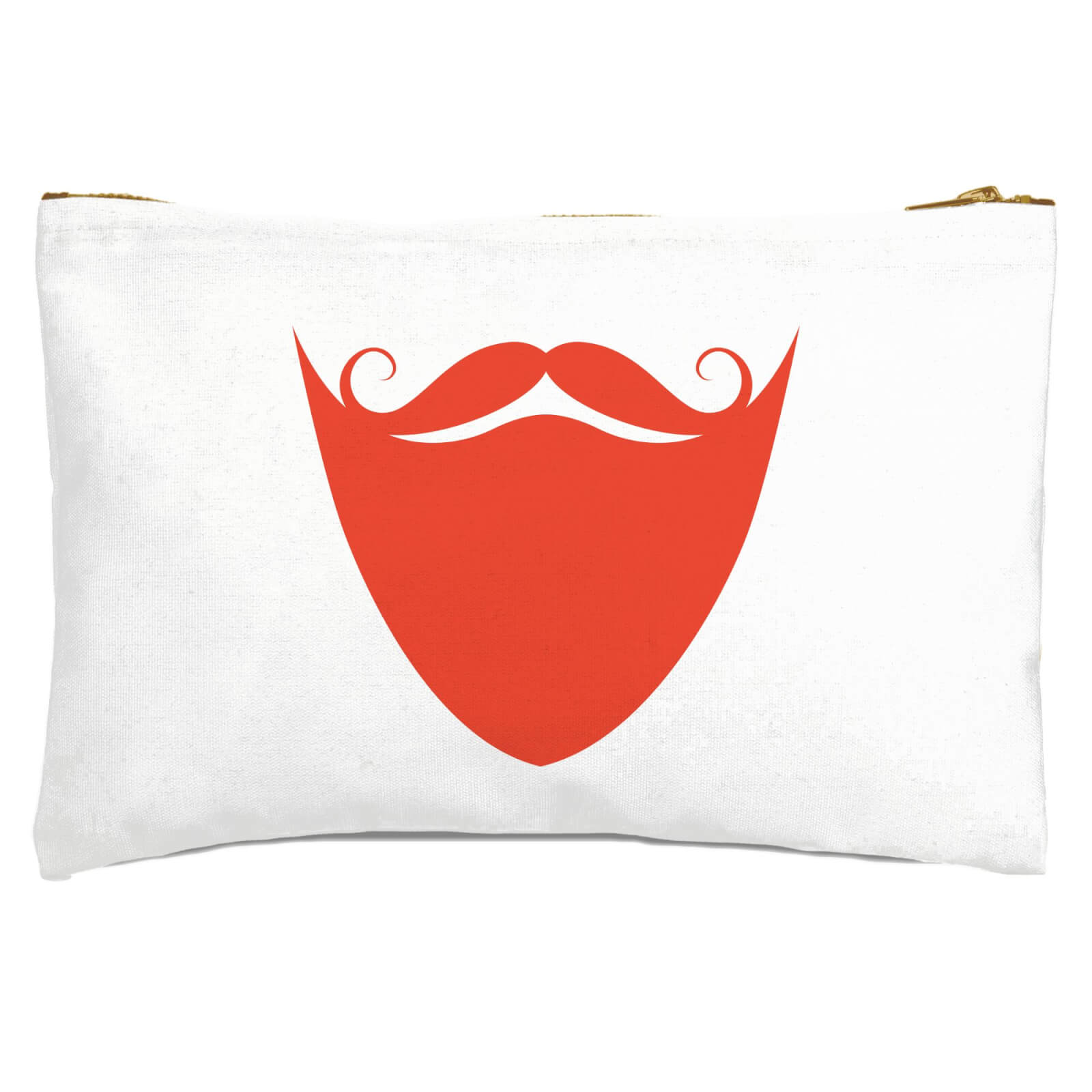 Red Beard Zipped Pouch
