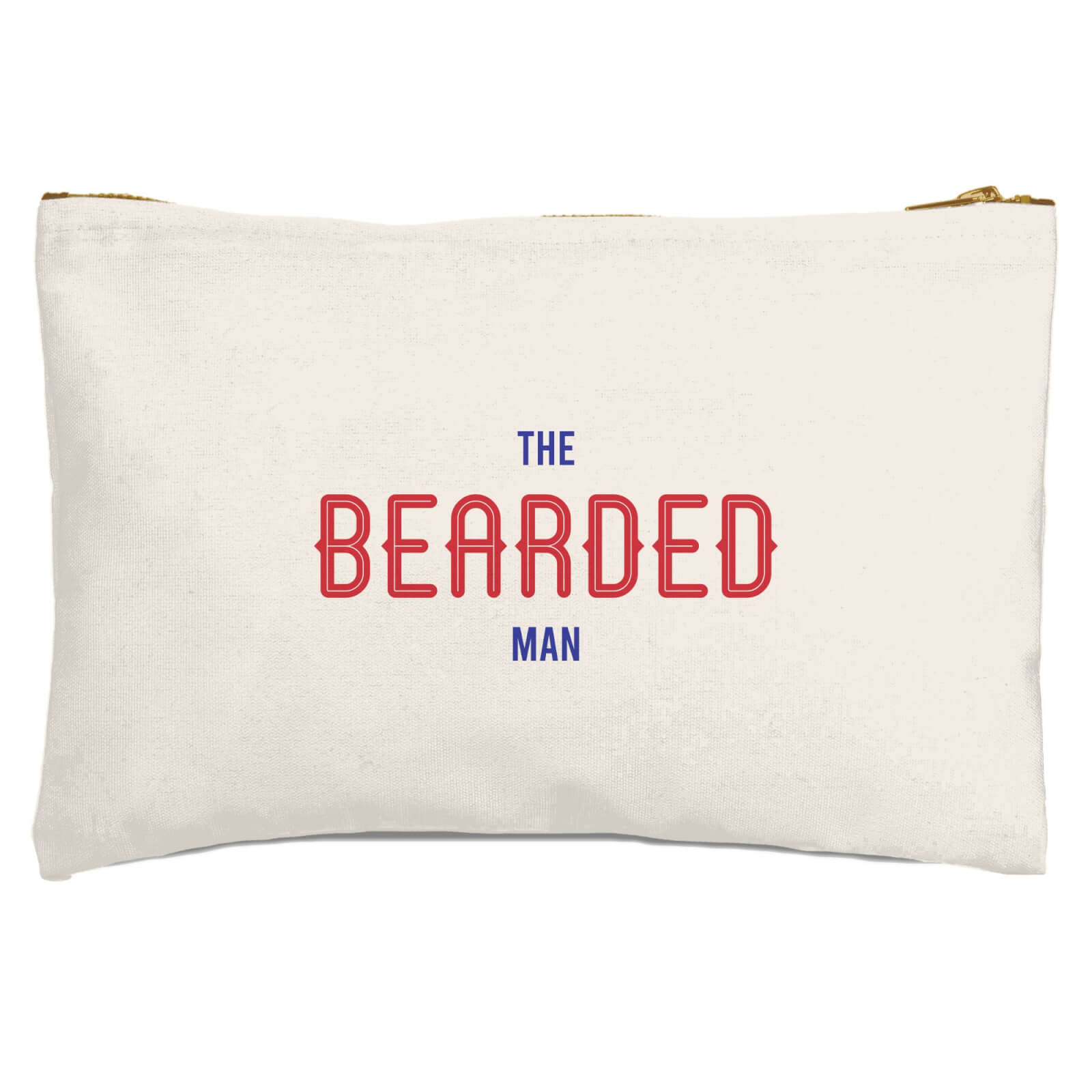 The Bearded Man Zipped Pouch