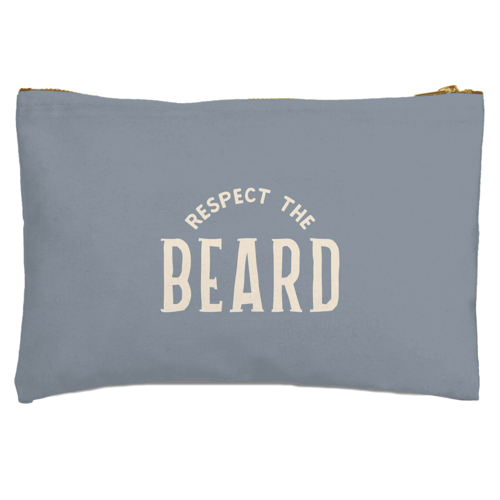Respect The Beard Zipped Pouch