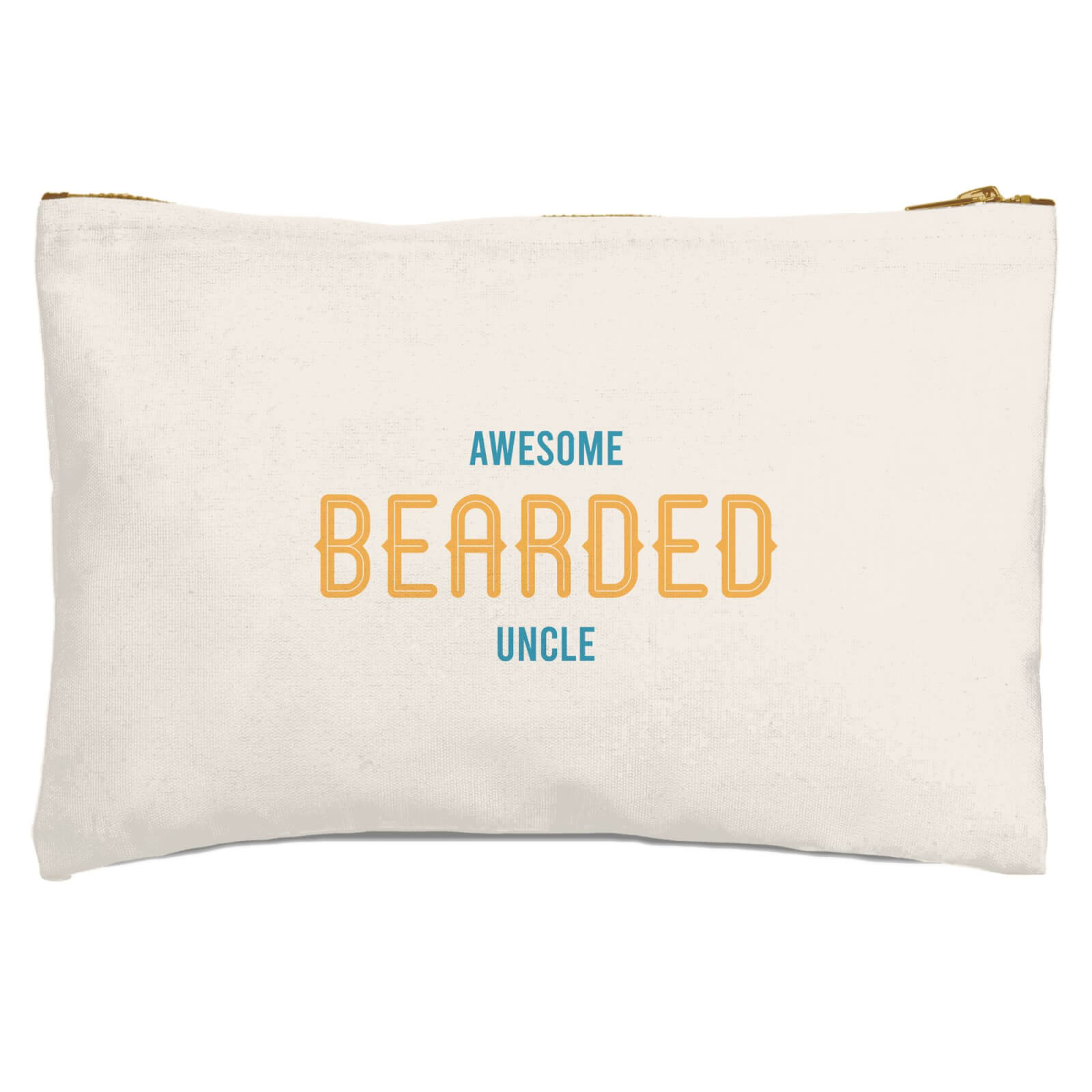 Awesome Bearded Uncle Zipped Pouch