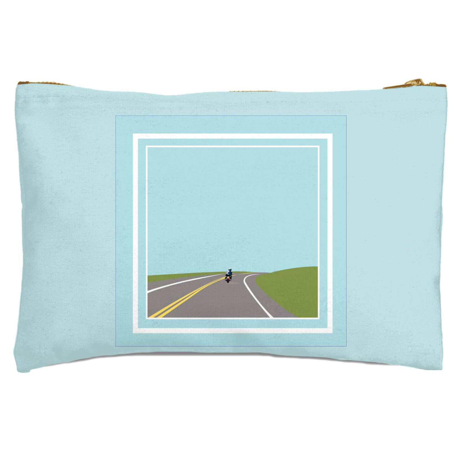Motorbike Adventure Zipped Pouch