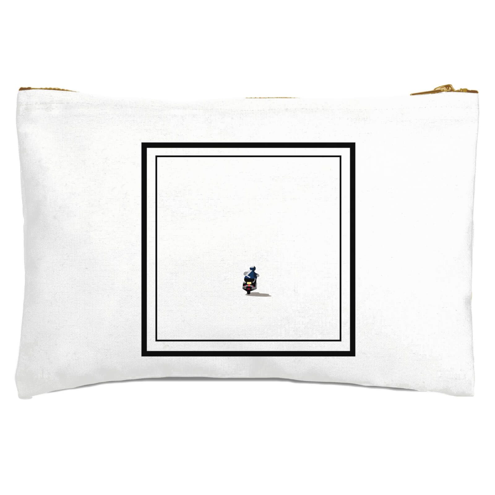 Motorbiker Zipped Pouch