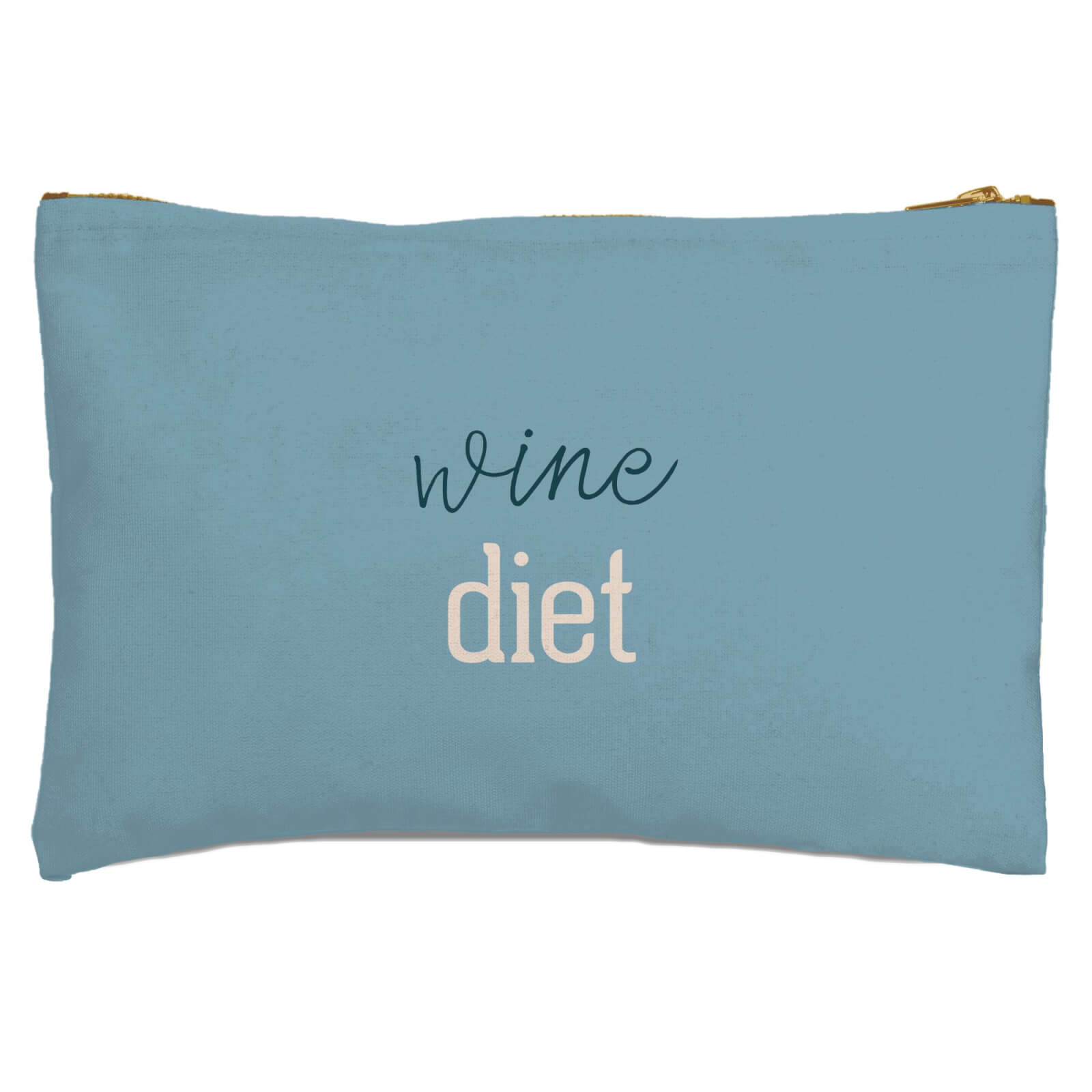 Wine Diet Zipped Pouch