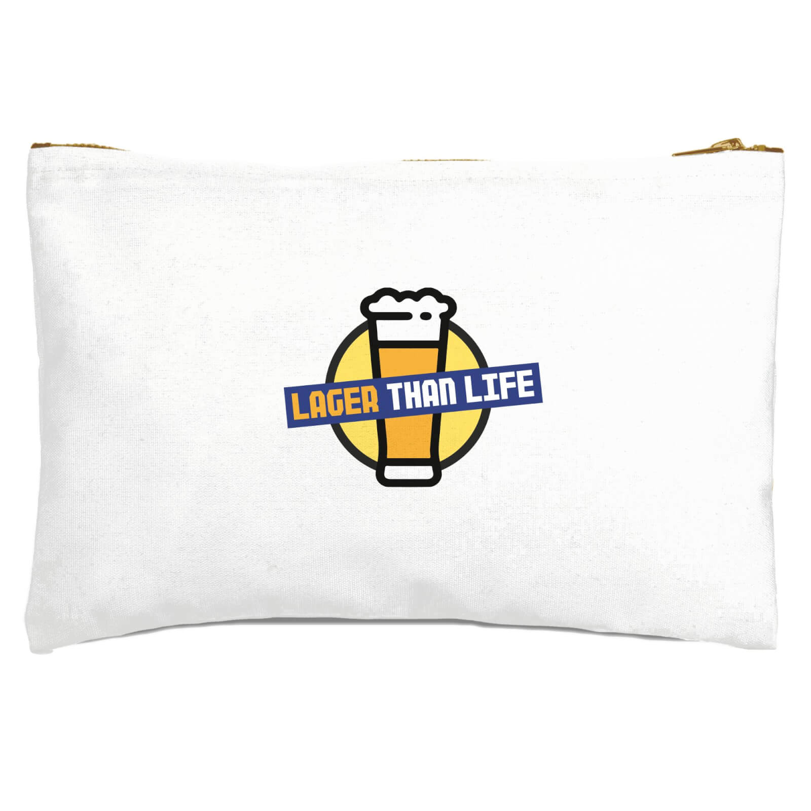 Lager Than Life Zipped Pouch