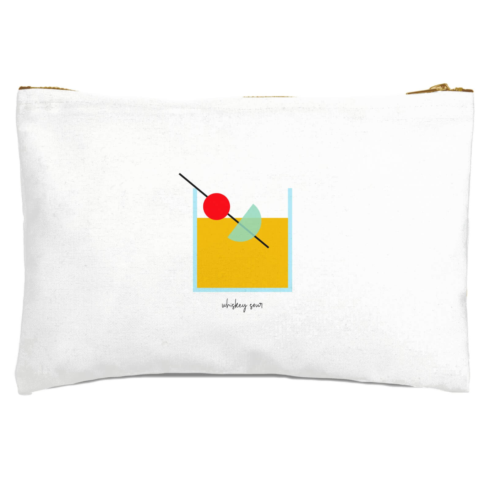 Whiskey Sour Zipped Pouch