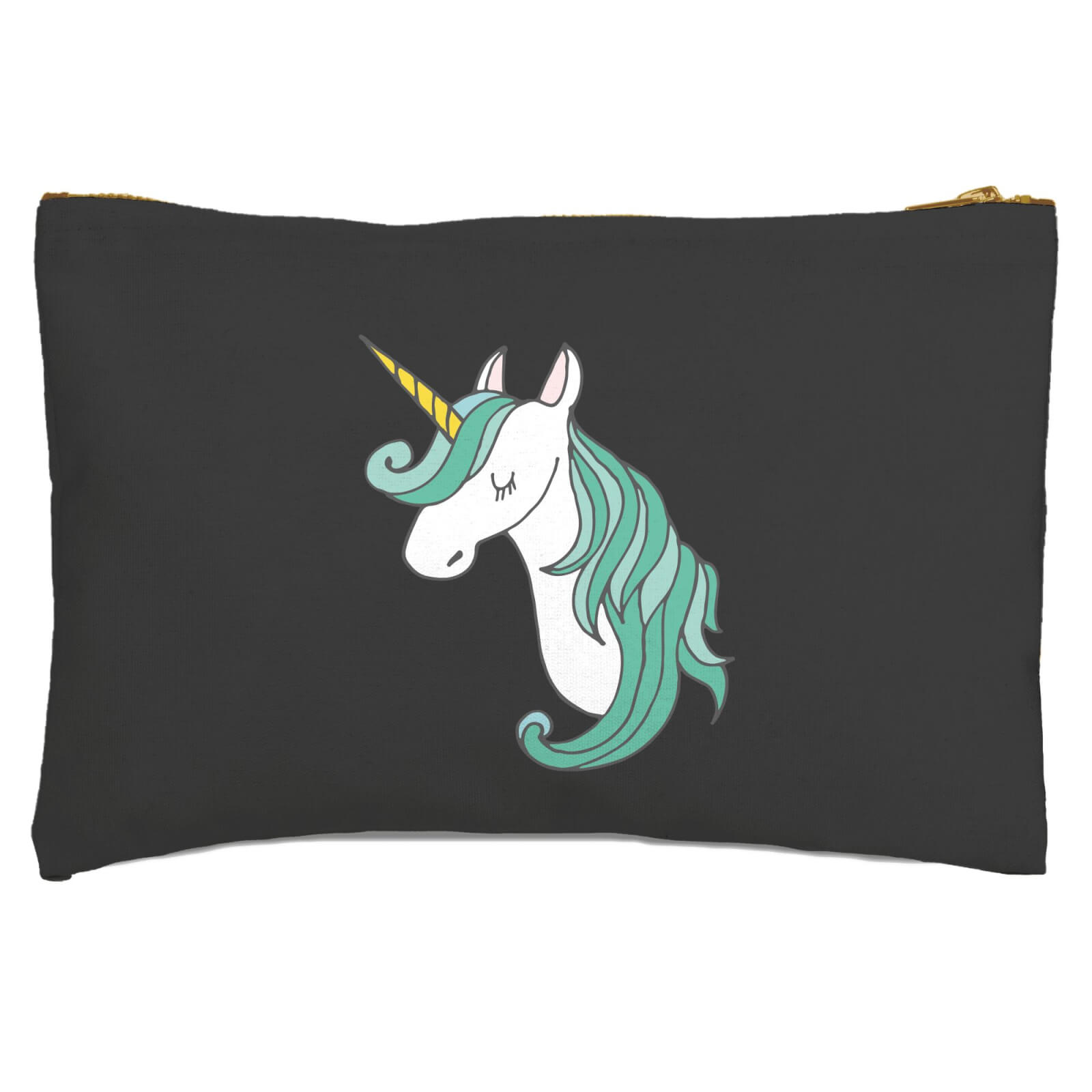 Unicorn Head Zipped Pouch