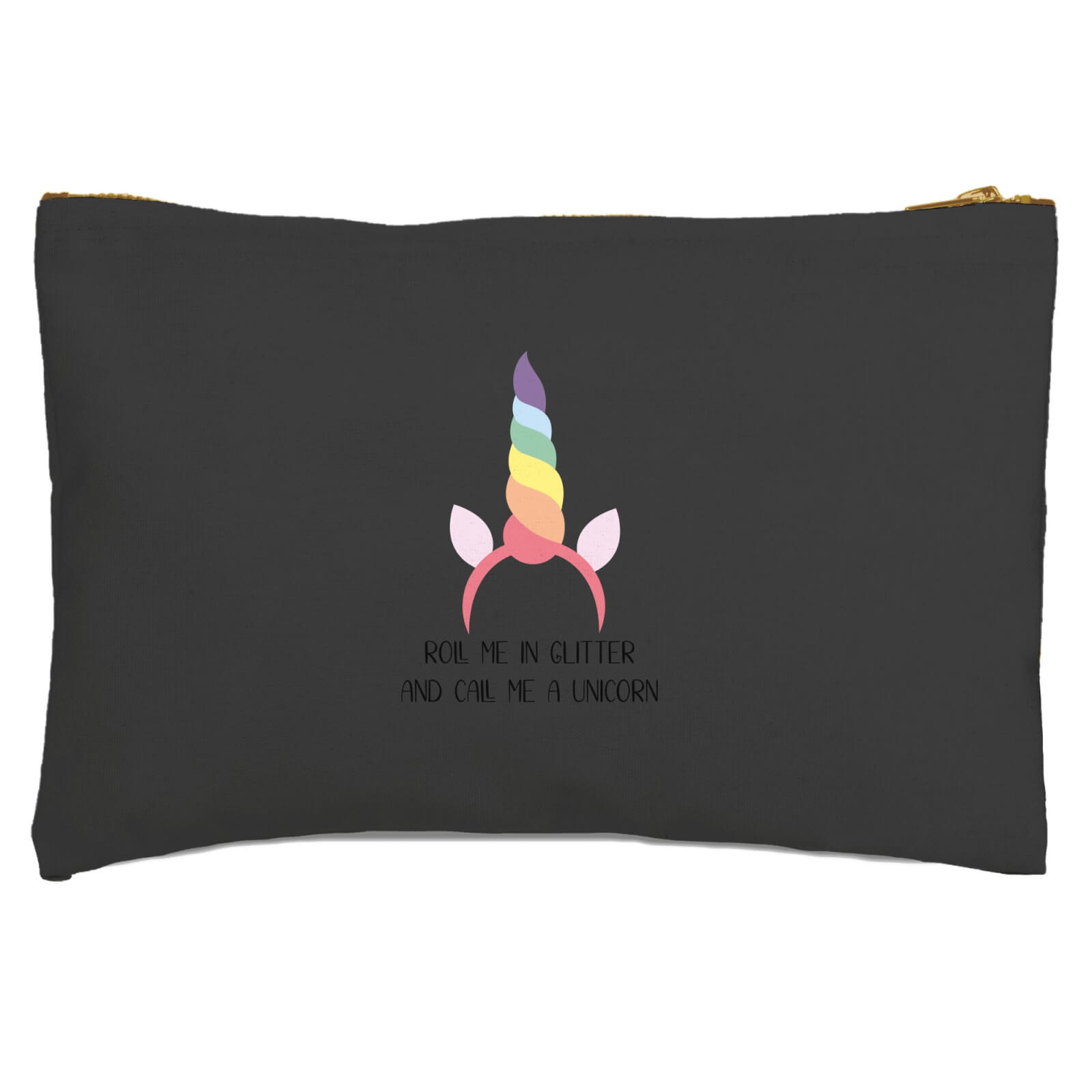 Roll Me In Glitter And Call Me A Unicorn Zipped Pouch