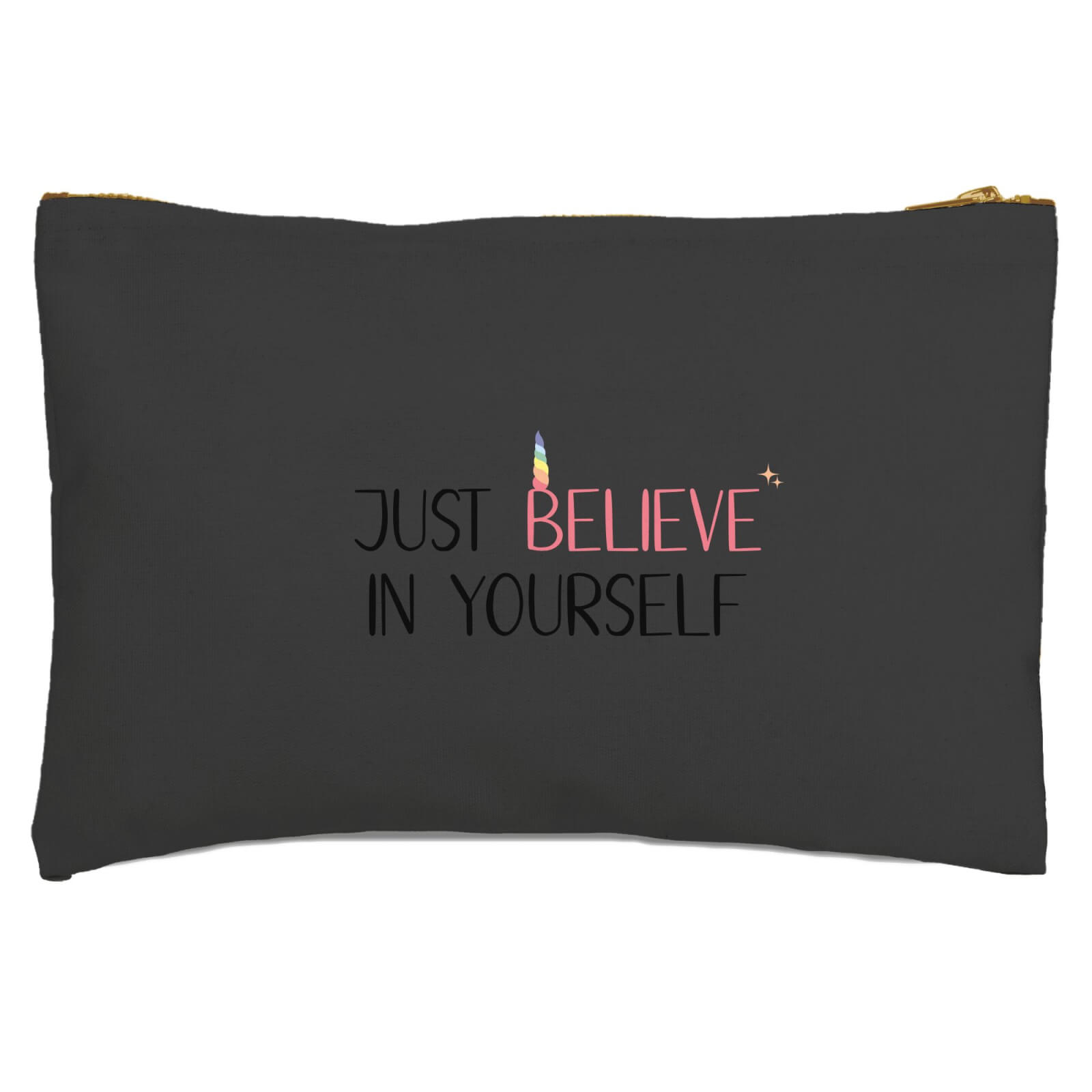 Just Believe In Yourself Zipped Pouch