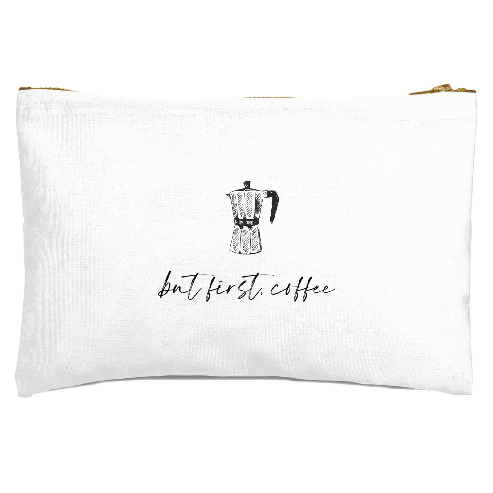 But First Coffee Zipped Pouch