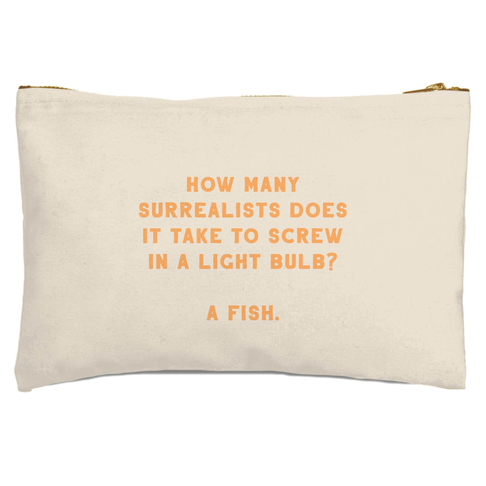 Surrealists Zipped Pouch