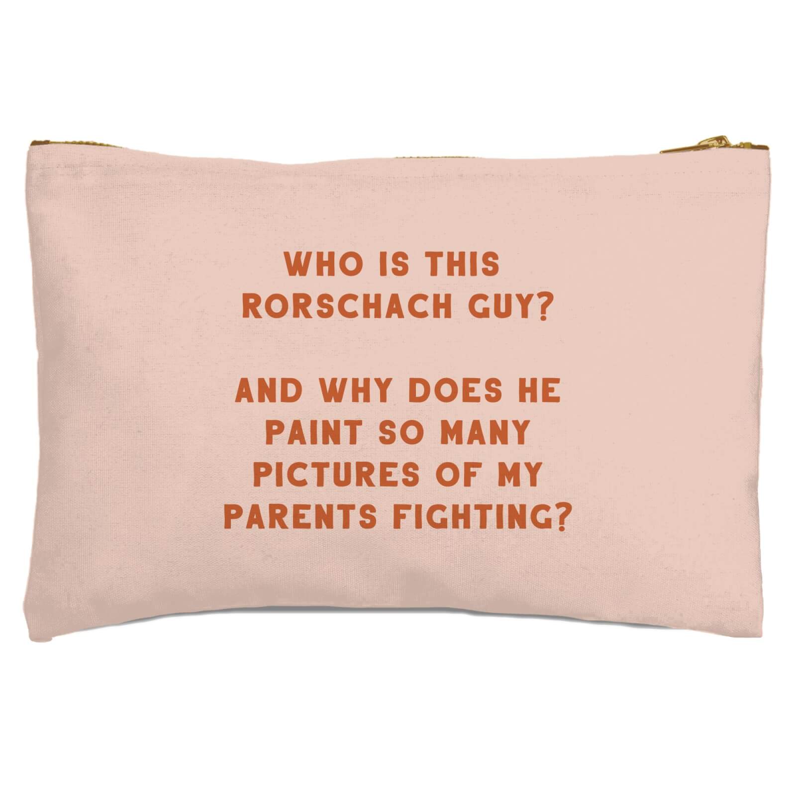 Rorschach Test Zipped Pouch