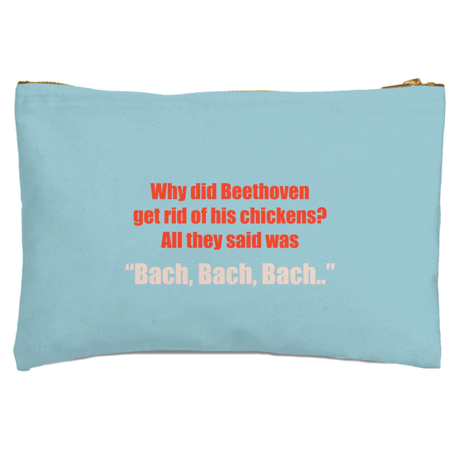 Rid Of Chickens Zipped Pouch