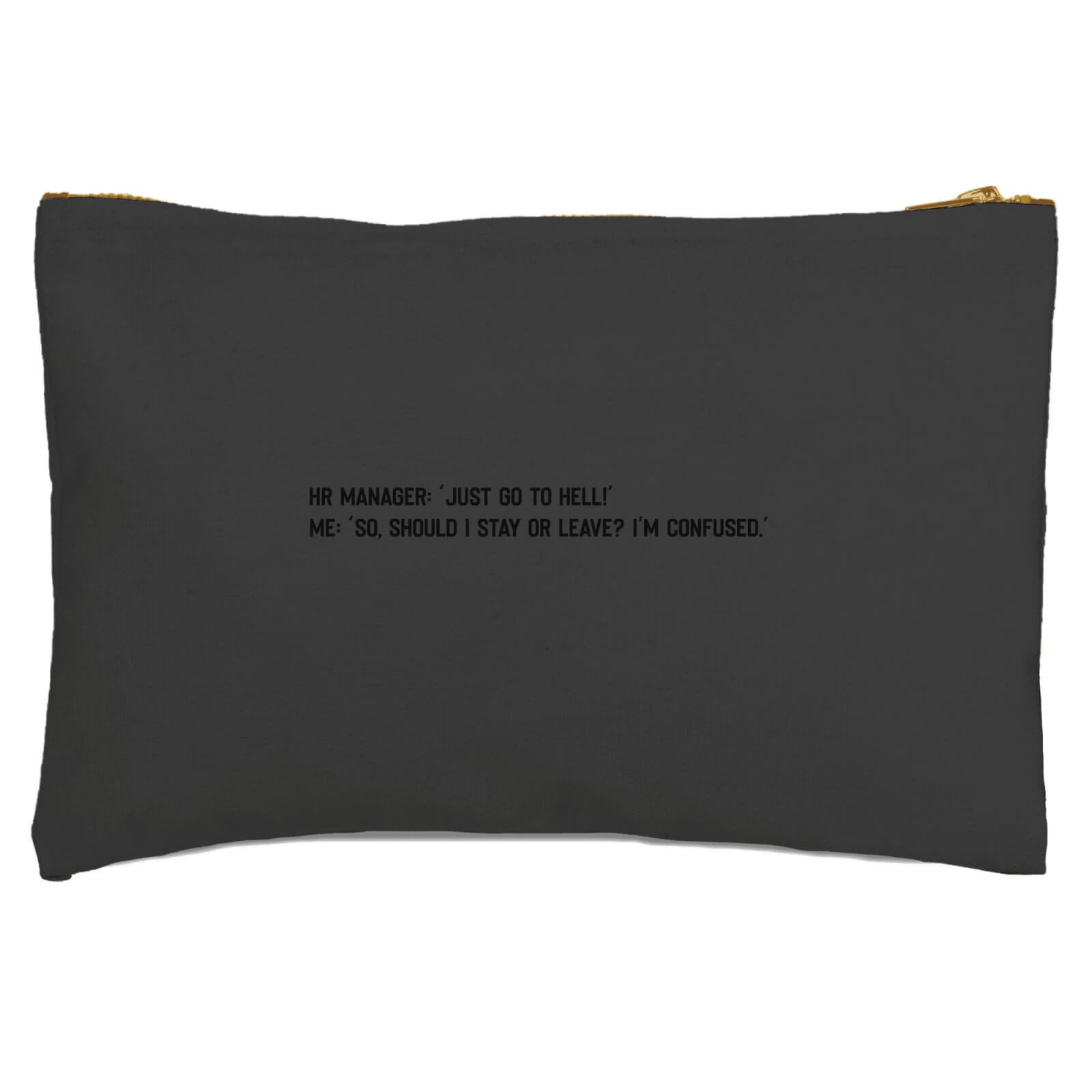 Go To Hell Zipped Pouch