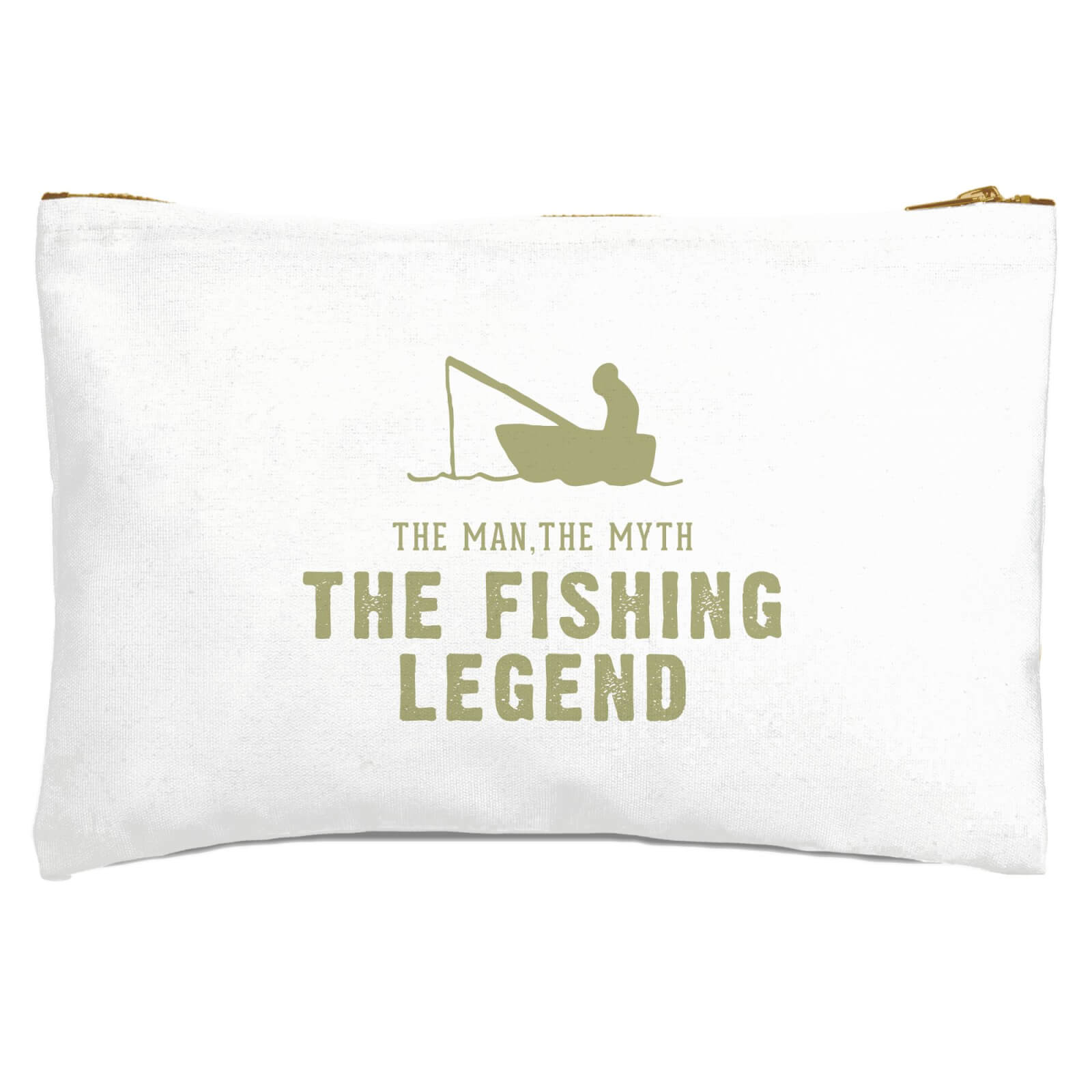 The Man, The Myth, The Fishing Legend Zipped Pouch