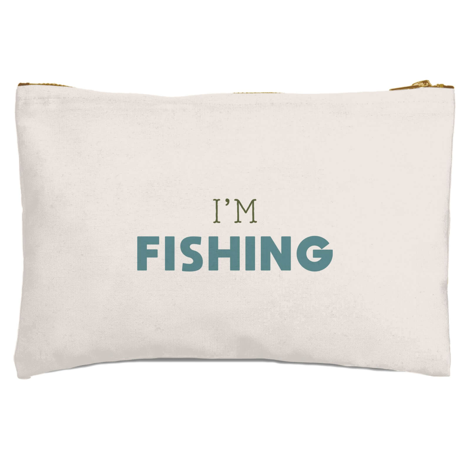 I'm Fishing Zipped Pouch