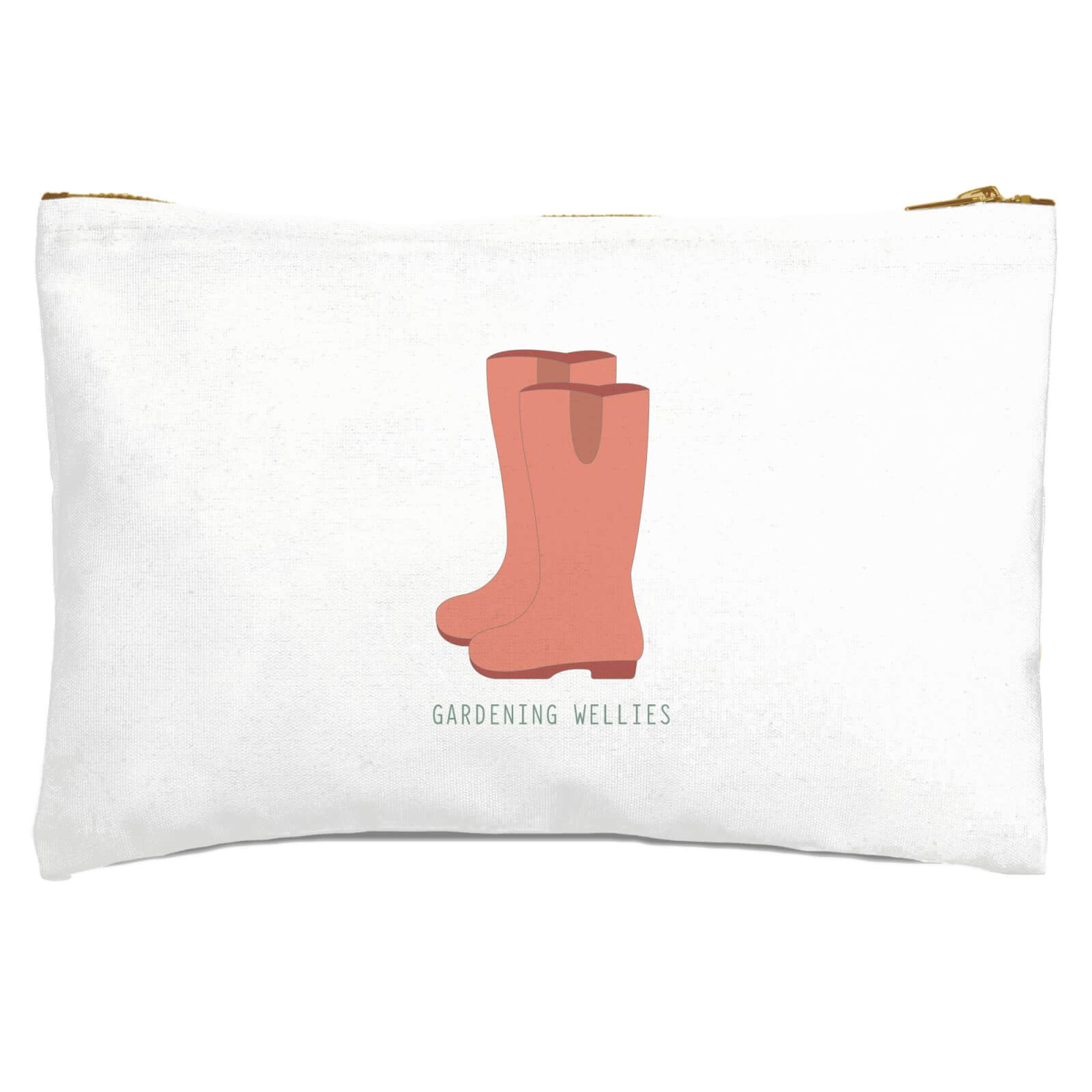 Gardening Wellies Zipped Pouch