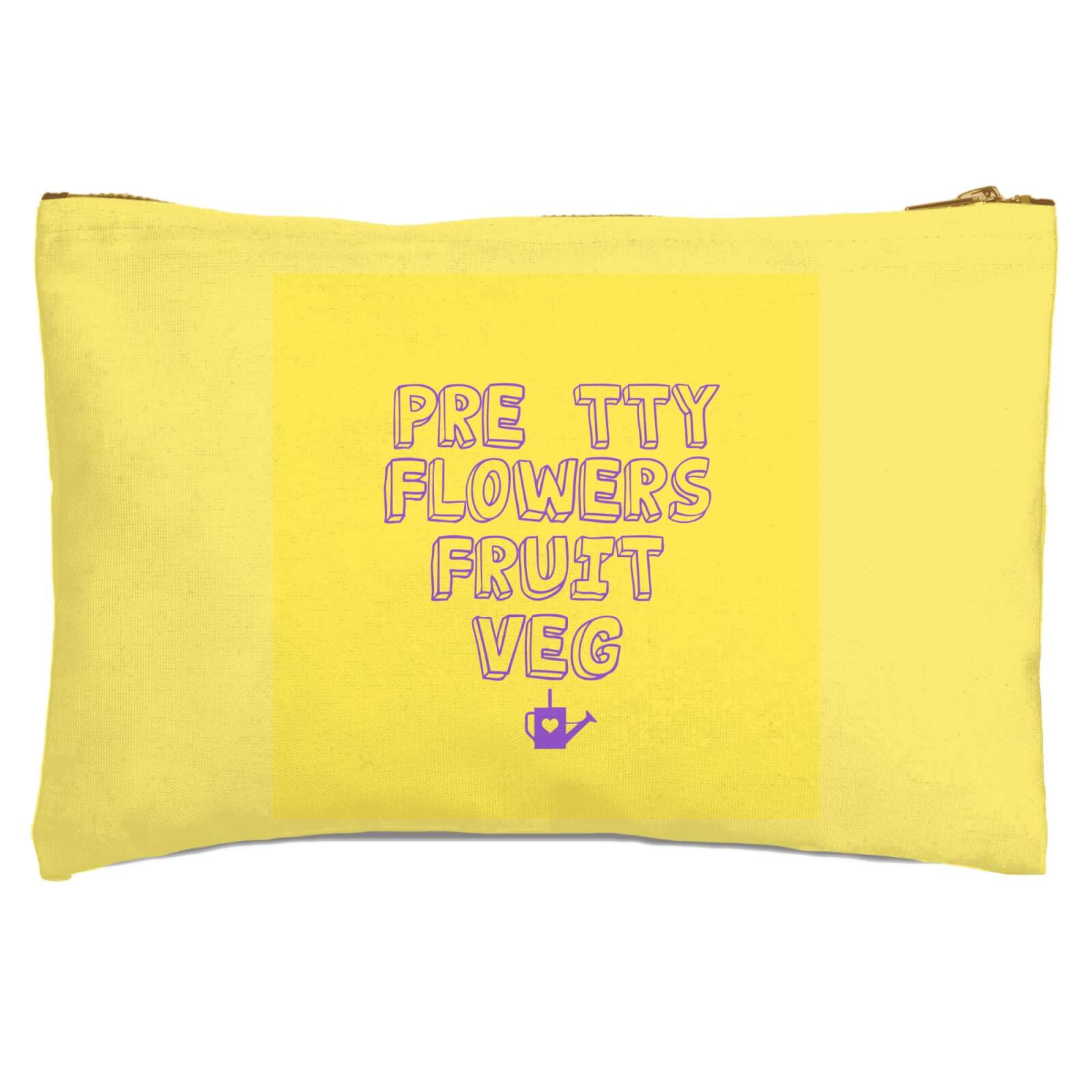 Pretty Flowers Fruit Veg Zipped Pouch