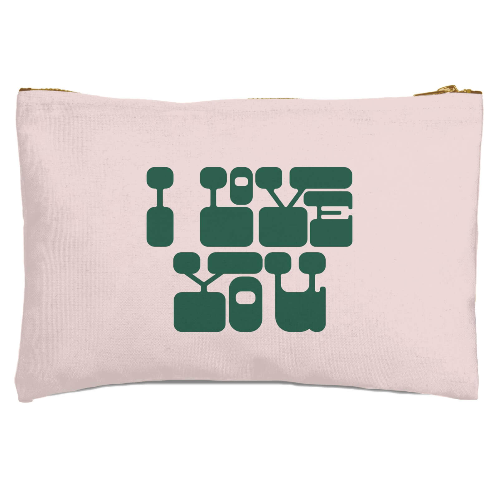 I Love You Zipped Pouch