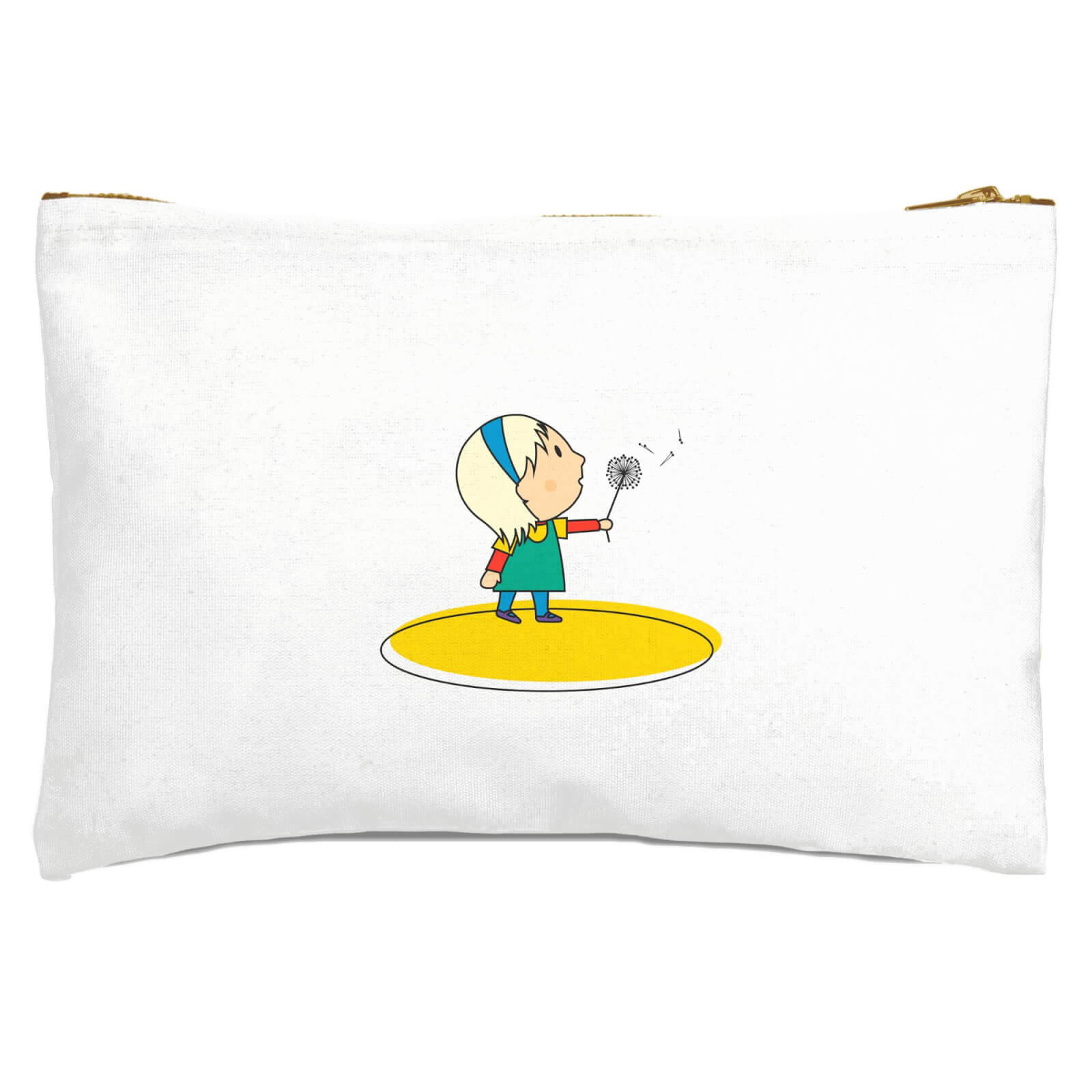 Dandelion Fluff Zipped Pouch