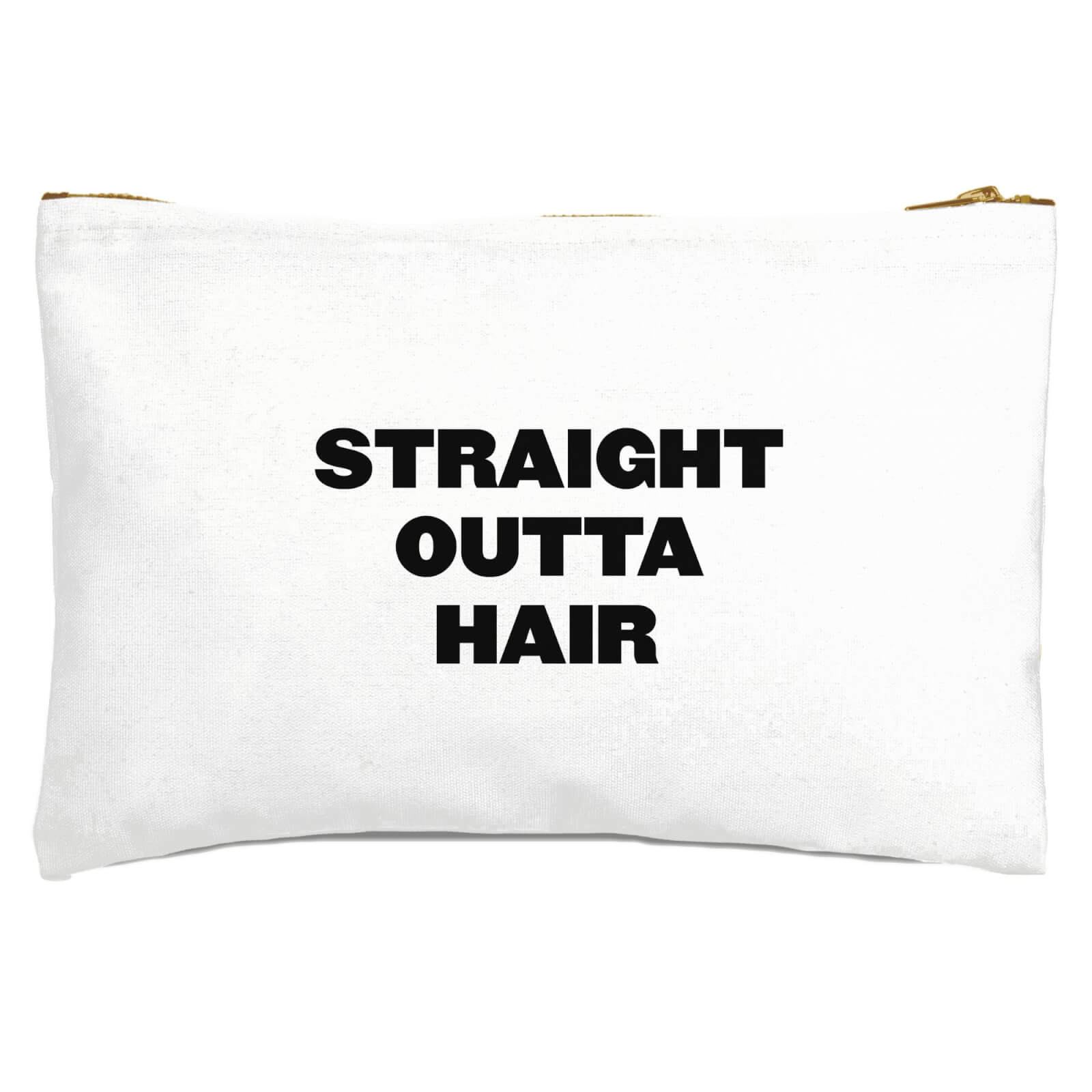 Straight Outta Hair Zipped Pouch