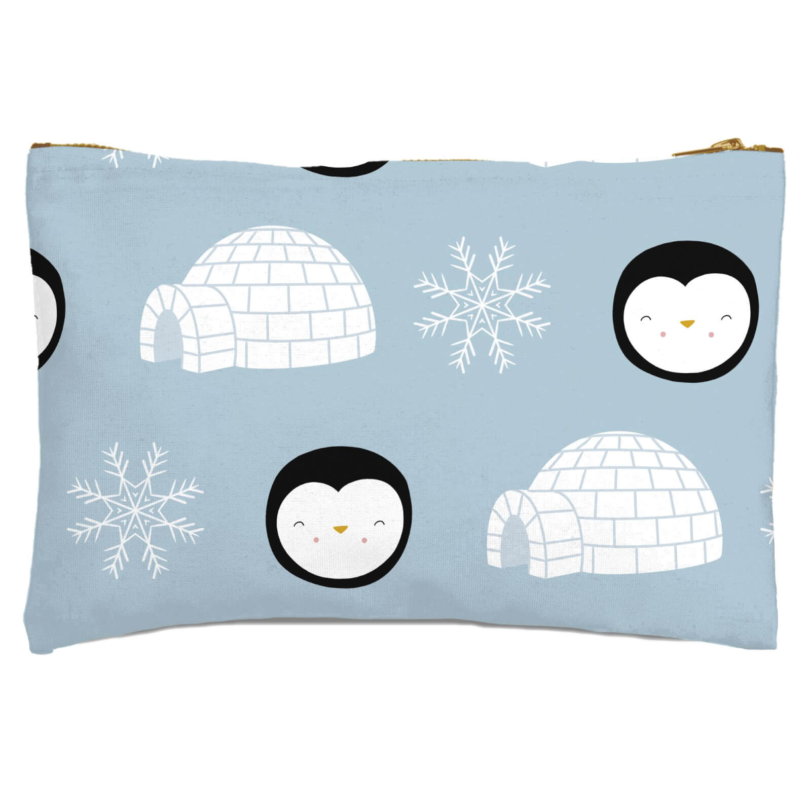 Penguin Igloo Zipped Pouch