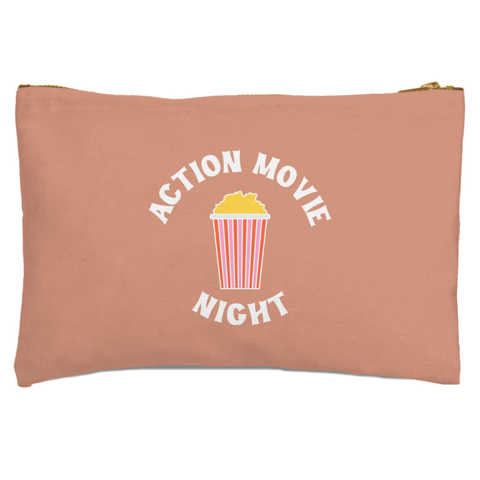Action Movie Night Zipped Pouch