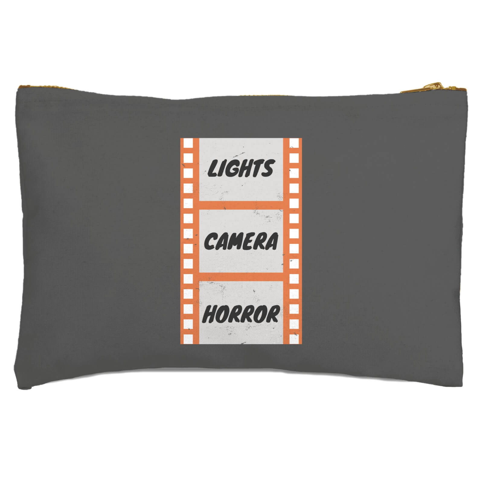 Lights Camera Horror Zipped Pouch