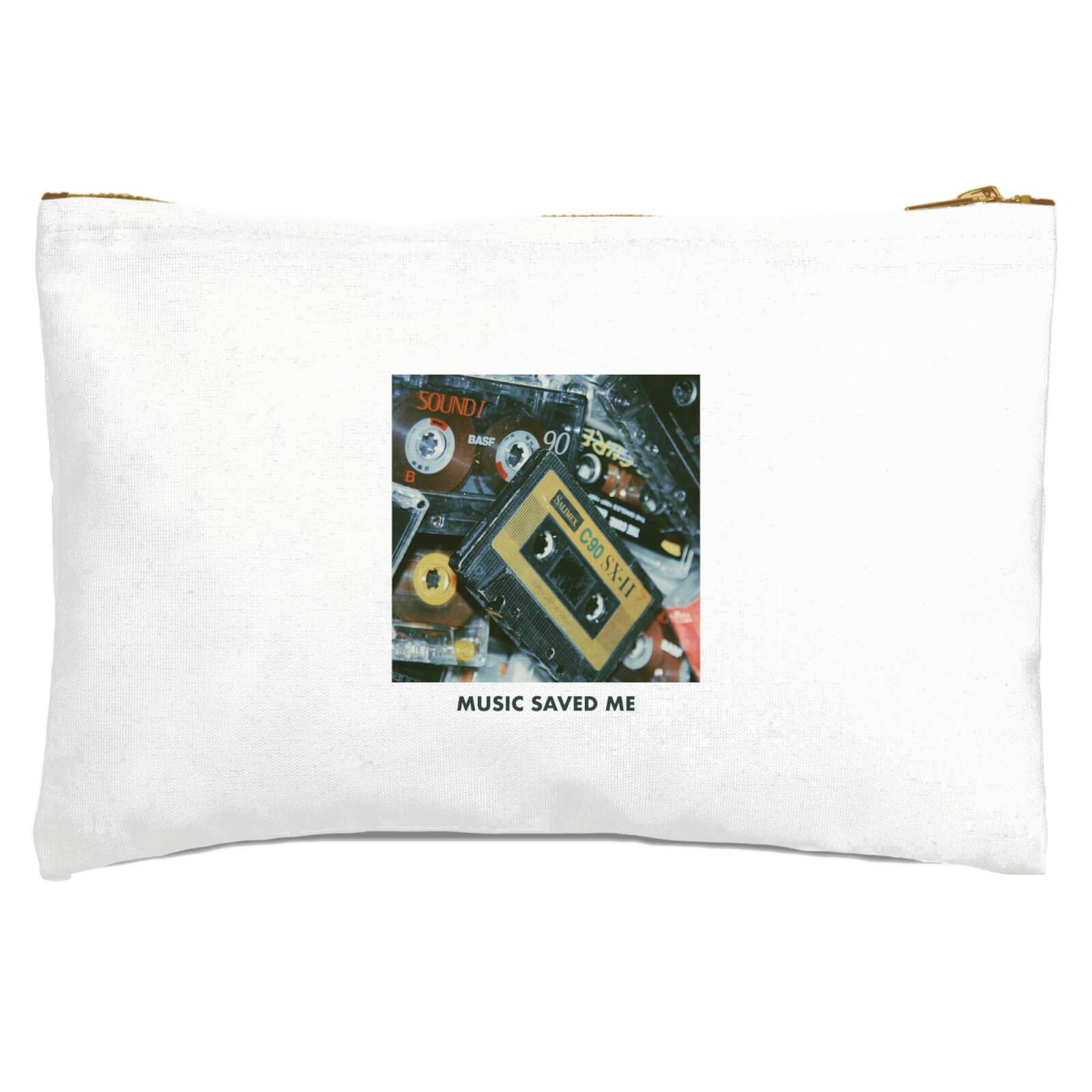 Music Saved Me Zipped Pouch