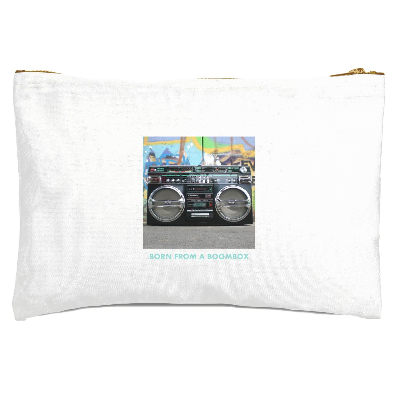 Born From A Boombox Zipped Pouch