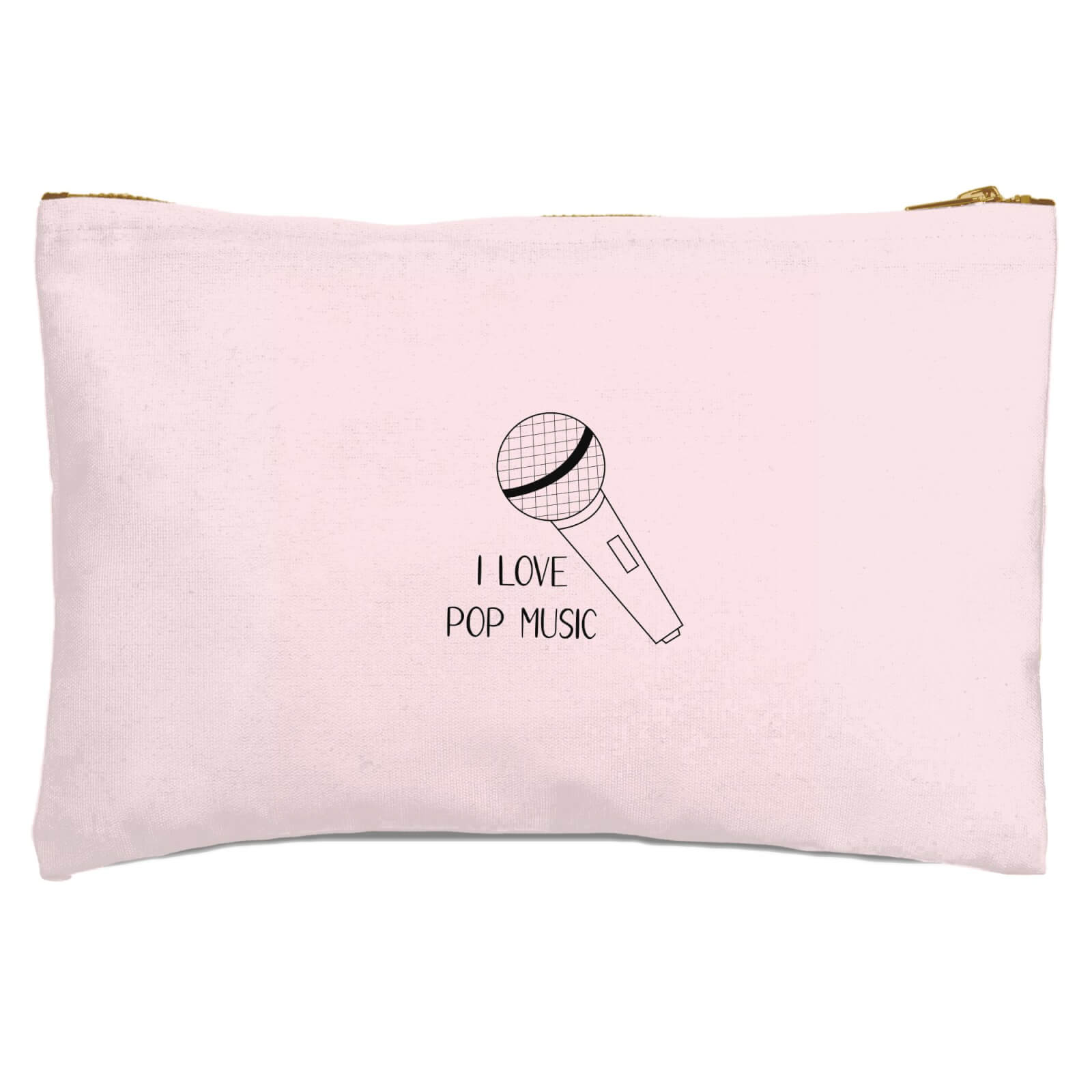 I Love Pop Music Zipped Pouch