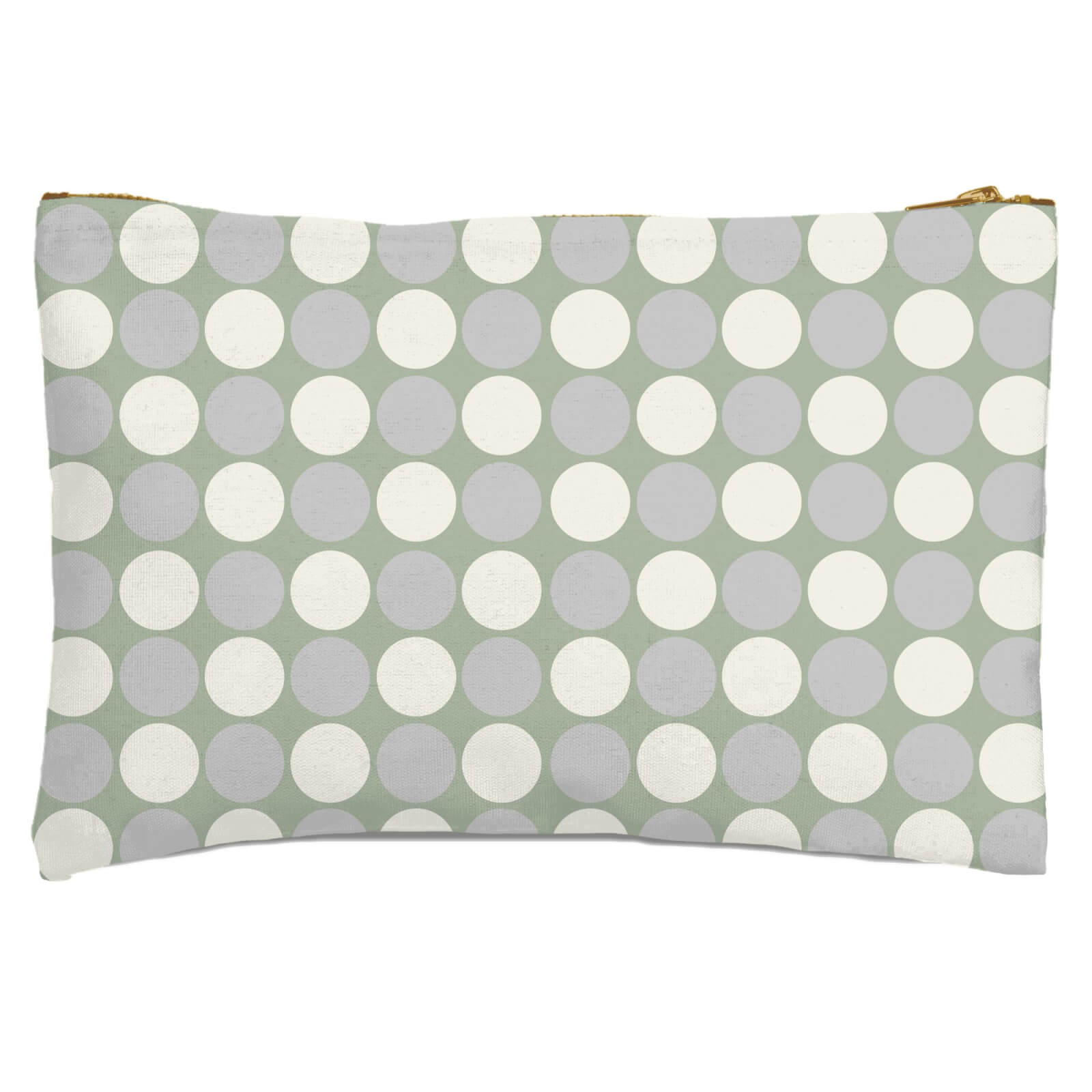 Retro Dots Zipped Pouch