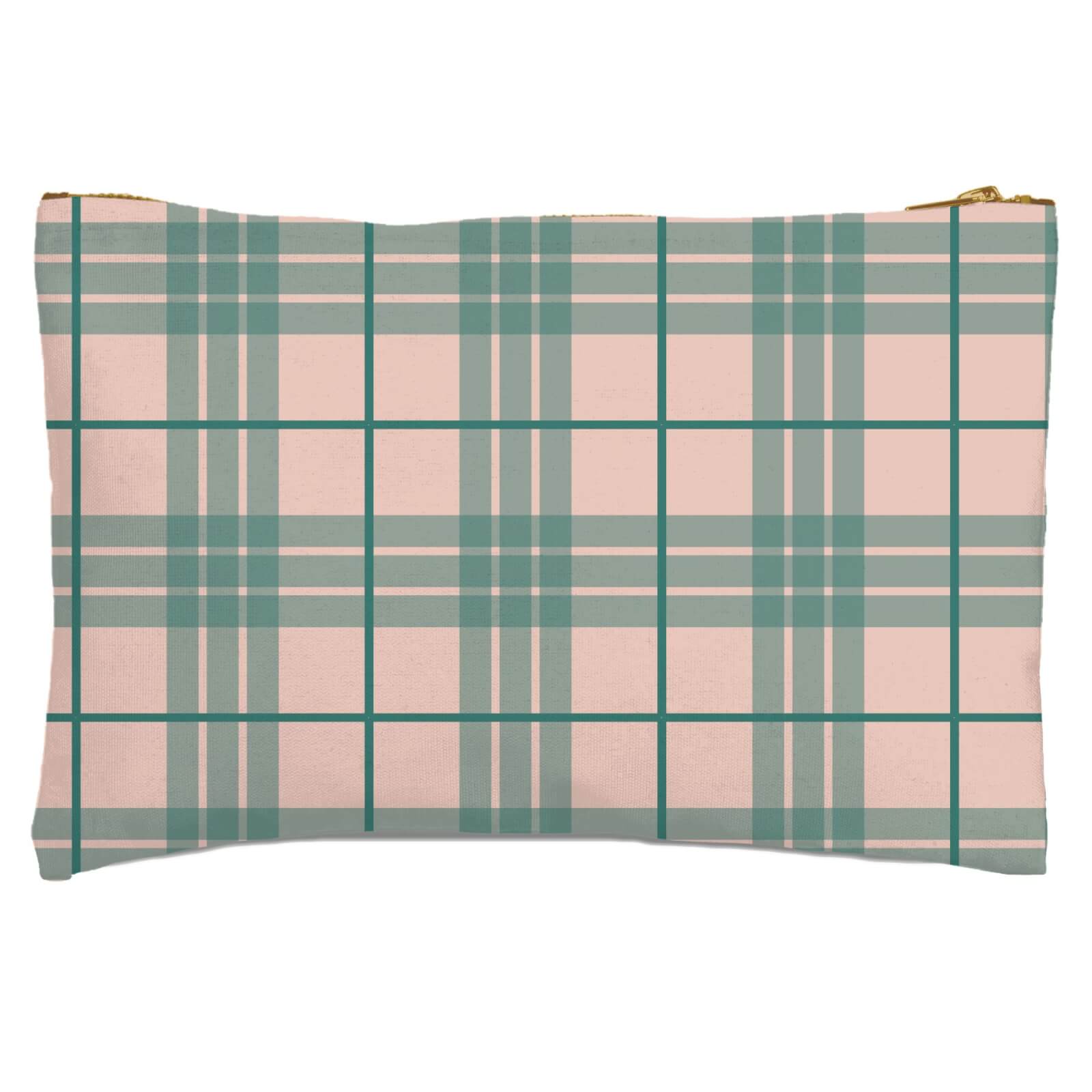 Pretty Tartan Zipped Pouch