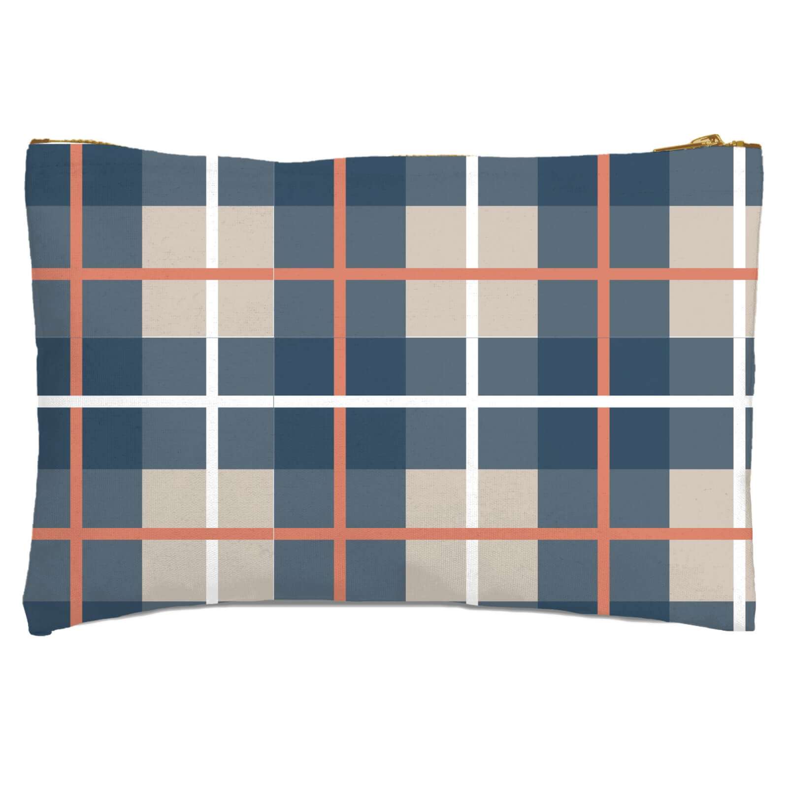 Tartan Colours Zipped Pouch