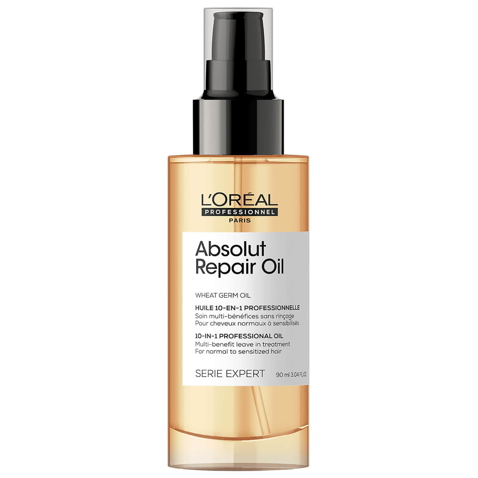 Image of Olio Leave in Serie Expert Absolut Repair 10 in 1 for Dry and Damaged Hair L’Oréal Professionnel 90ml