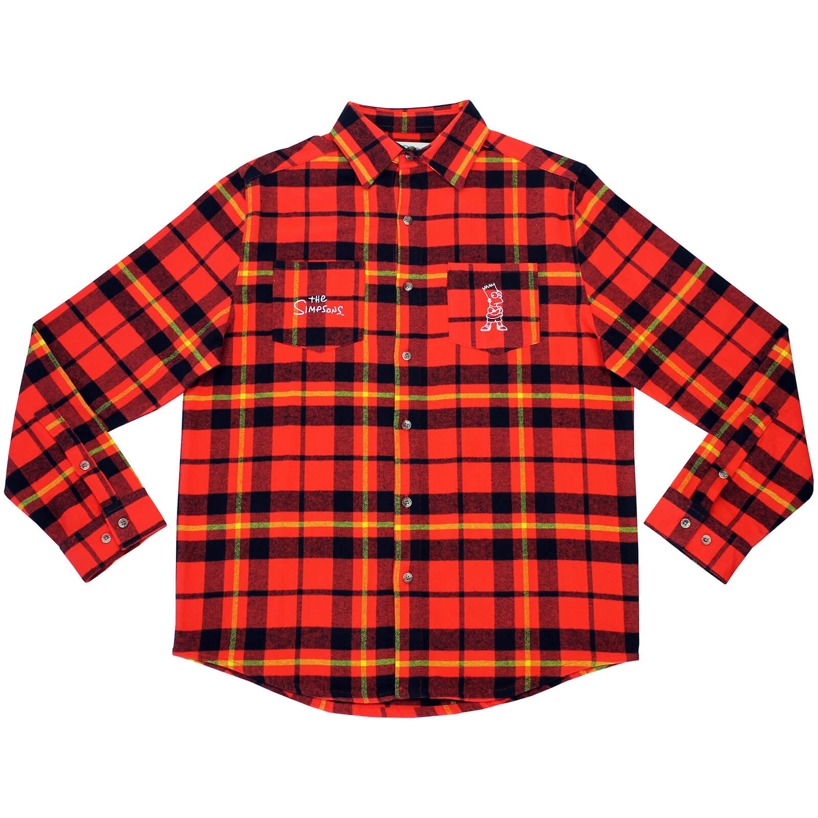 Cakeworthy x The Simpsons - Bart Simpson Flannel Shirt - S