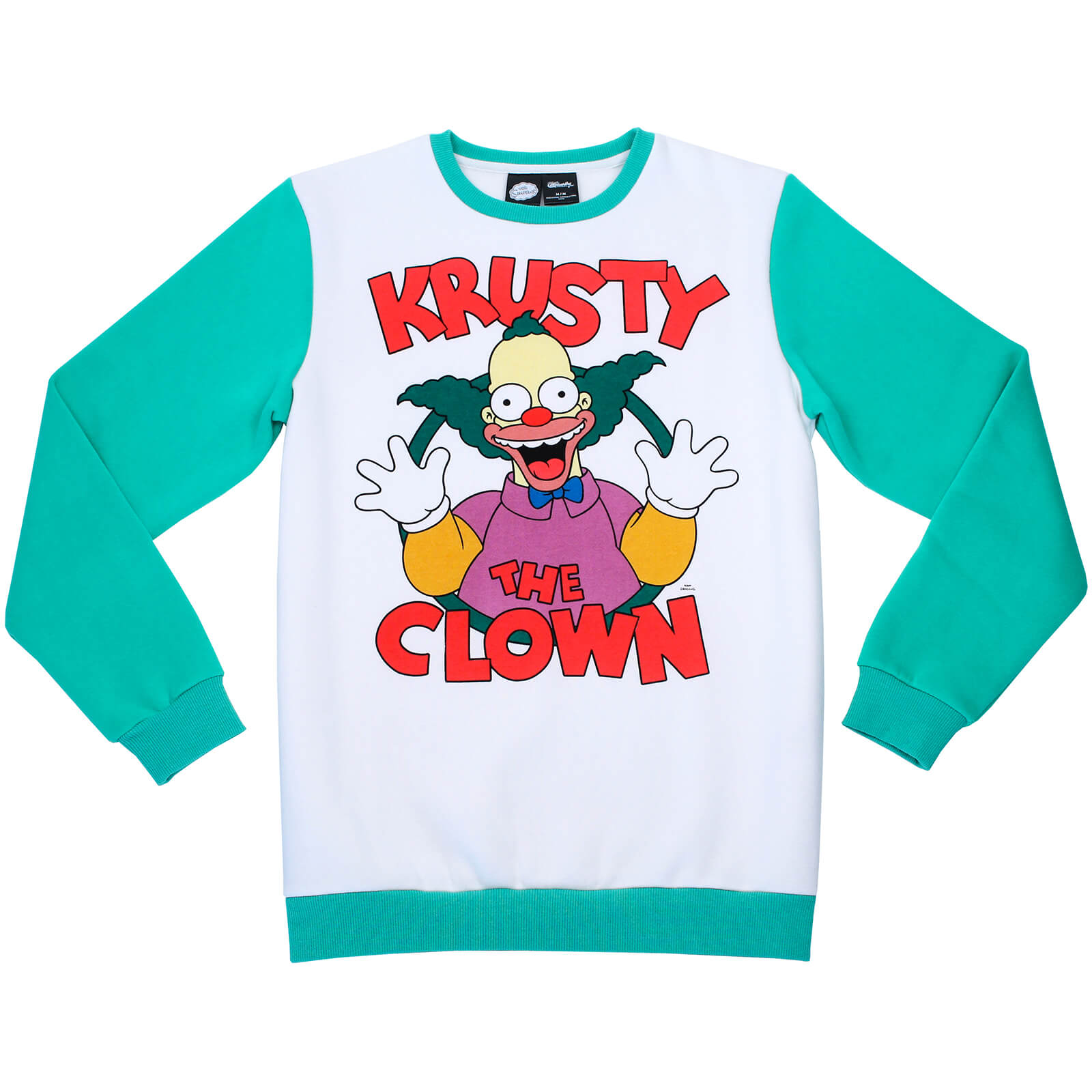 Cakeworthy x The Simpsons - Krusty The Clown Crewneck Sweatshirt - S