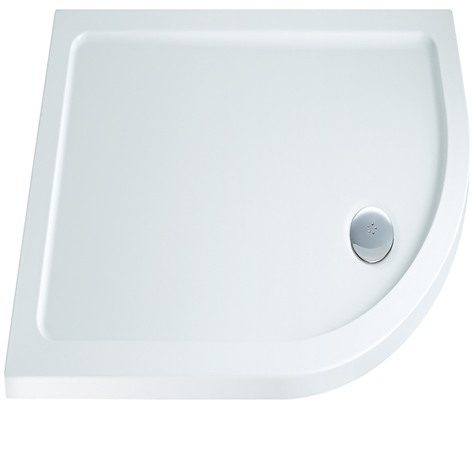 Photo of Bathstore Emerge Right Hand Offset Quadrant Shower Tray 1100 X 800mm