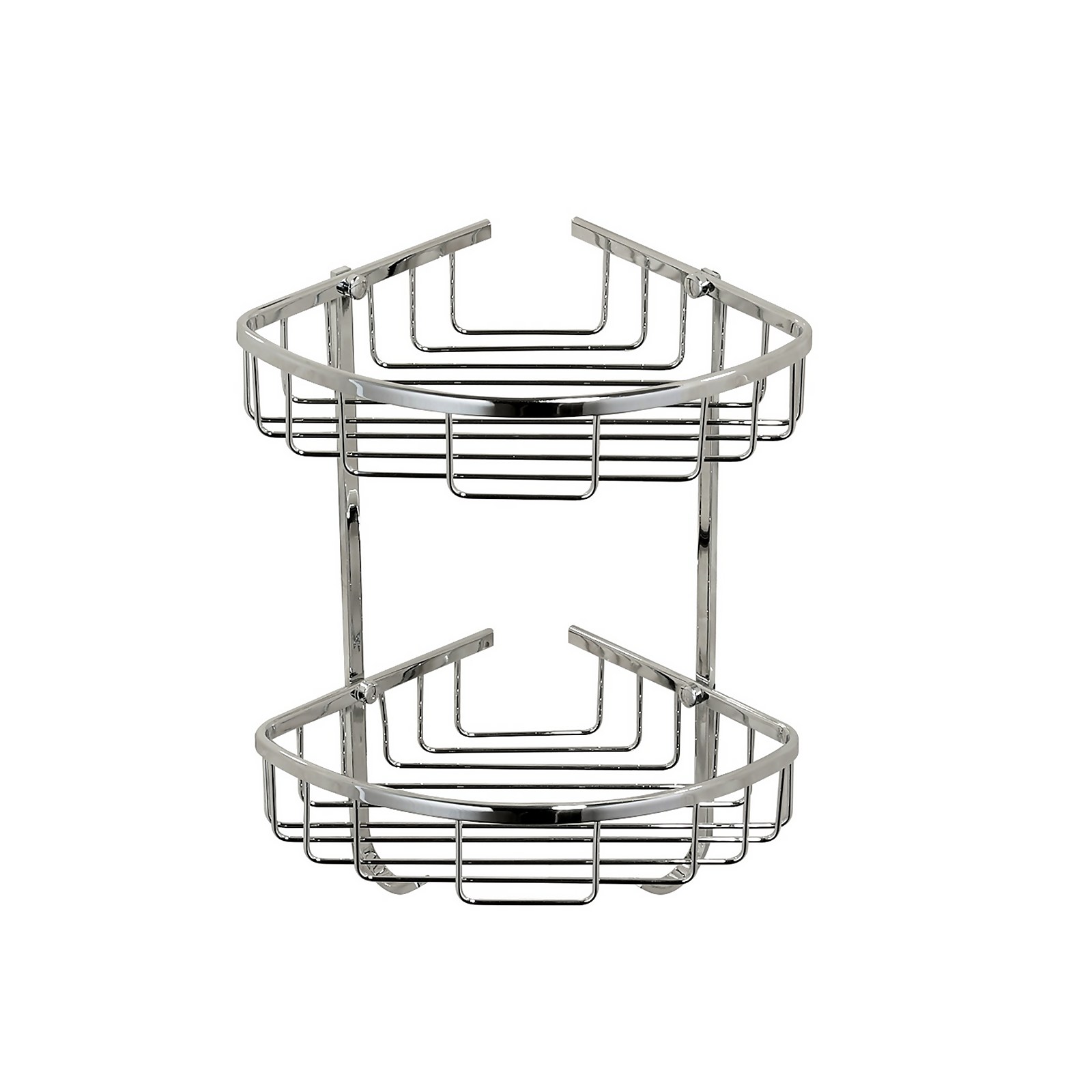 Photo of Bathstore Wire Double Corner Basket