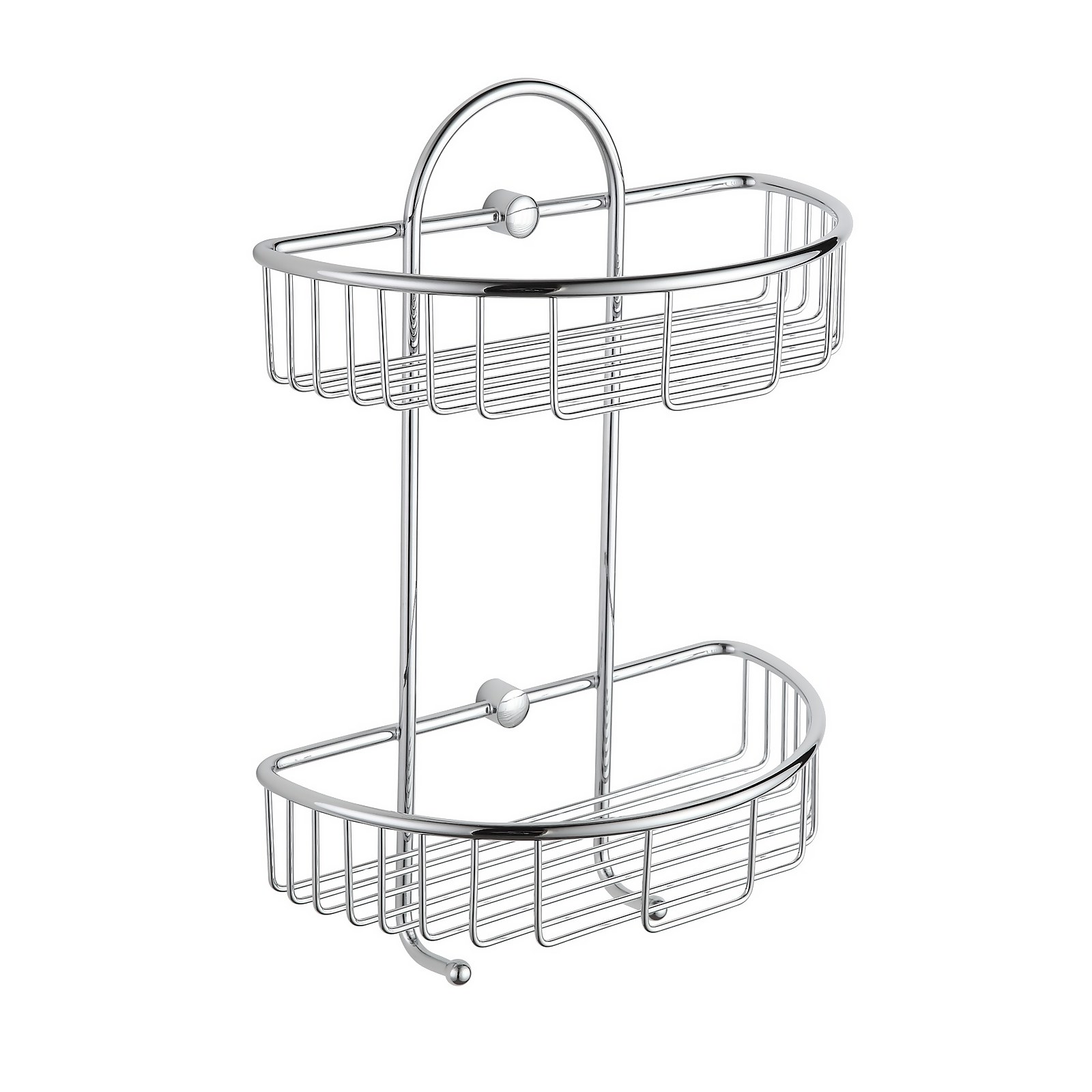Photo of Bathstore Wire Double Semi Circle Basket